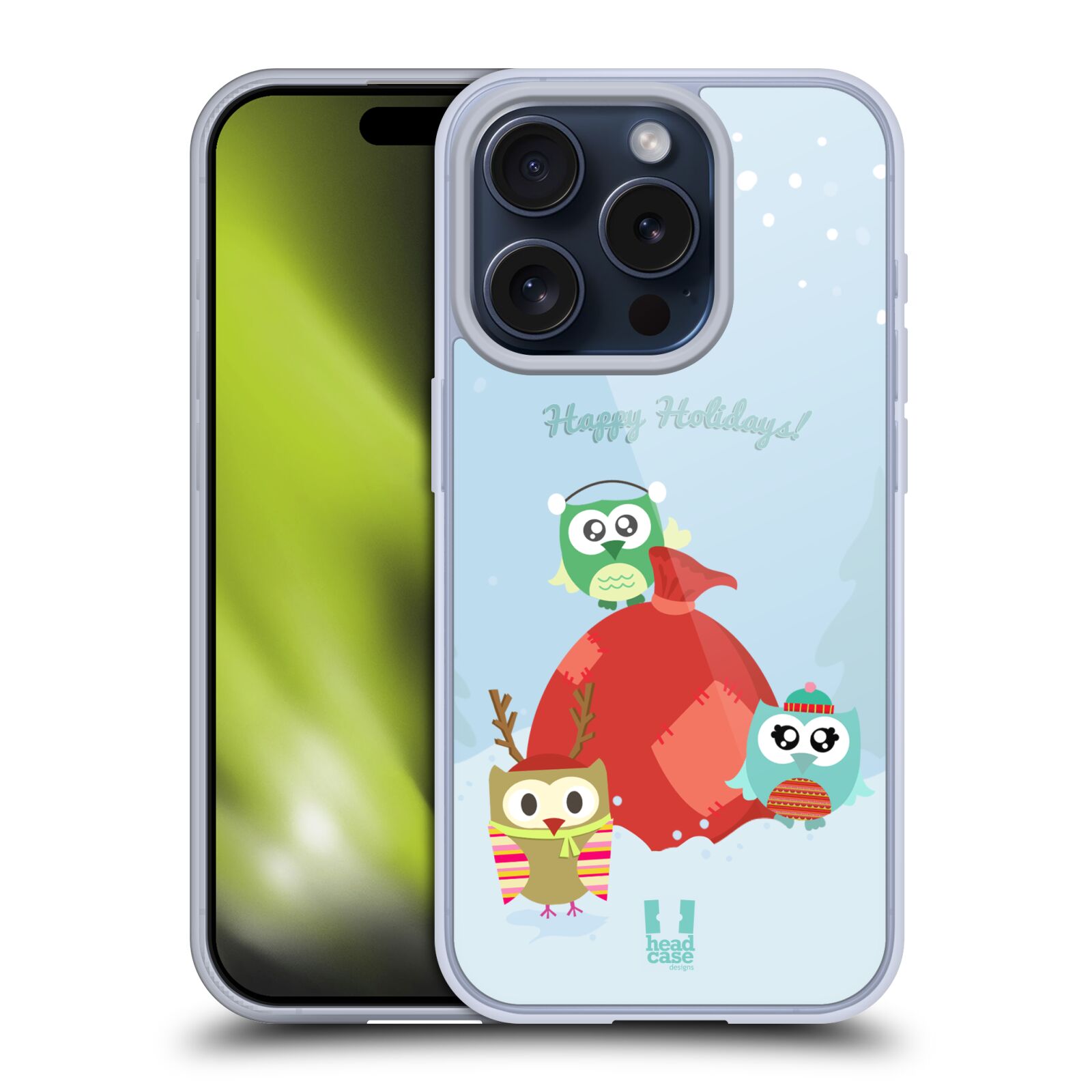 HEAD CASE DESIGNS HIBOU DE NOËL ÉTUI COQUE EN GEL POUR APPLE iPHONE TÉLÉPHONES - Photo 8 sur 11