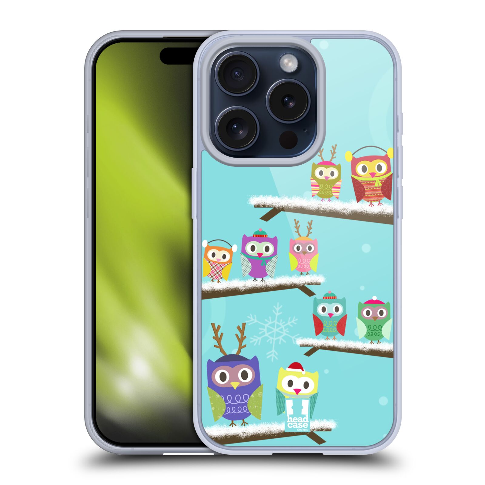 HEAD CASE DESIGNS HIBOU DE NOËL ÉTUI COQUE EN GEL POUR APPLE iPHONE TÉLÉPHONES - Photo 9 sur 11