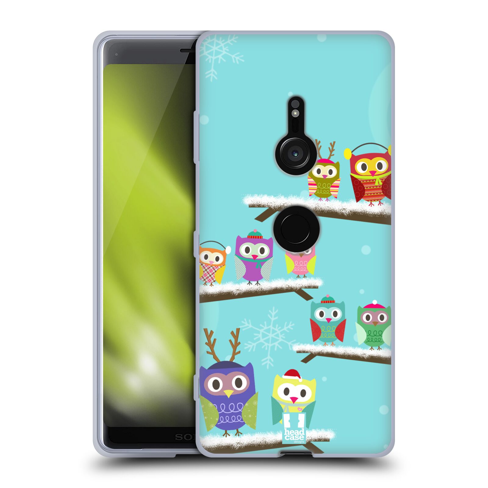 FUNDA HEAD CASE DESIGNS CON DIBUJO DE BÚHO DE NAVIDAD PARA TELÉFONOS SONY 1 - Imagen 11 de 11