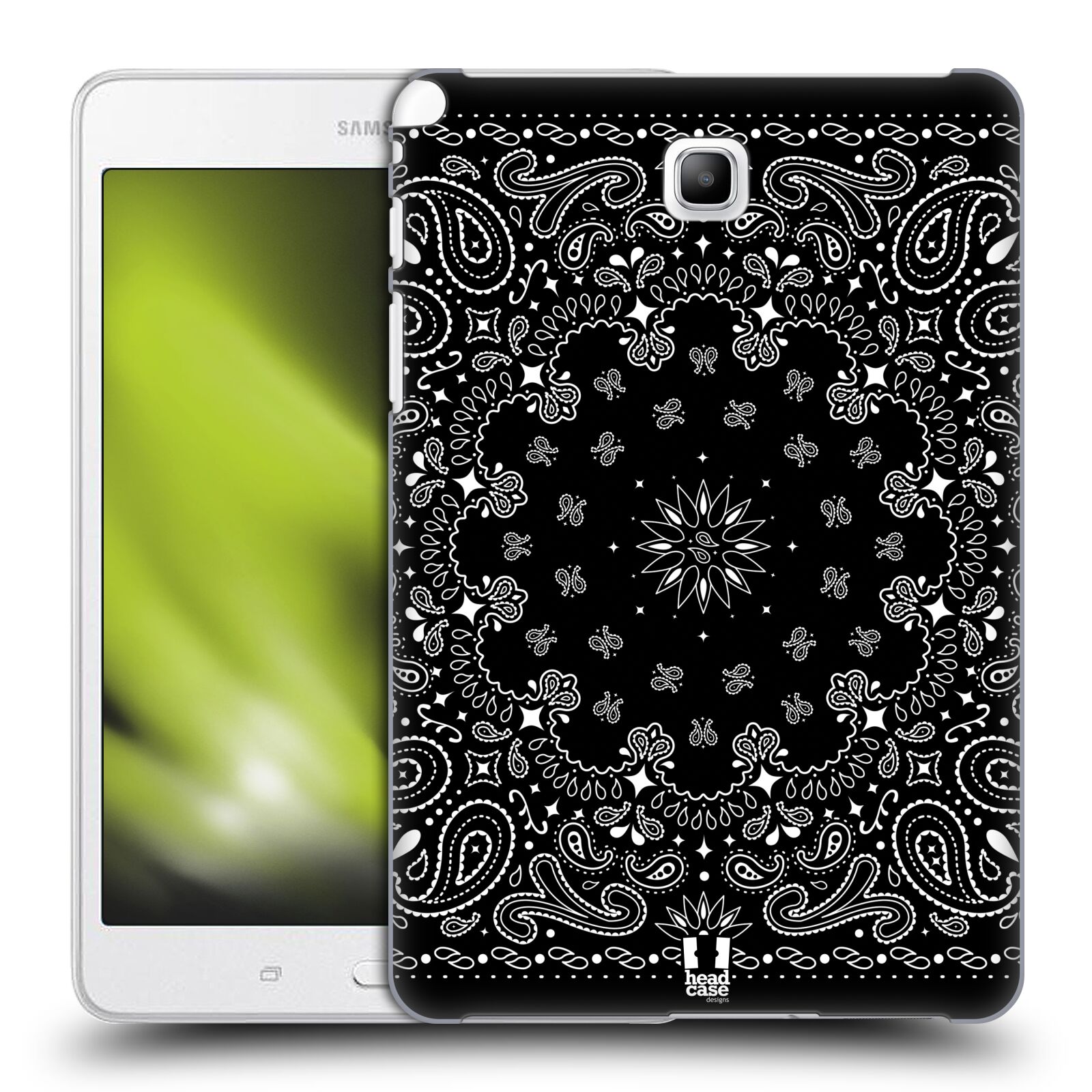 HEAD CASE DESIGNS CLASSIC PAISLEY BANDANA HARD BACK CASE FOR SAMSUNG TABLETS 1 - Picture 8 of 19