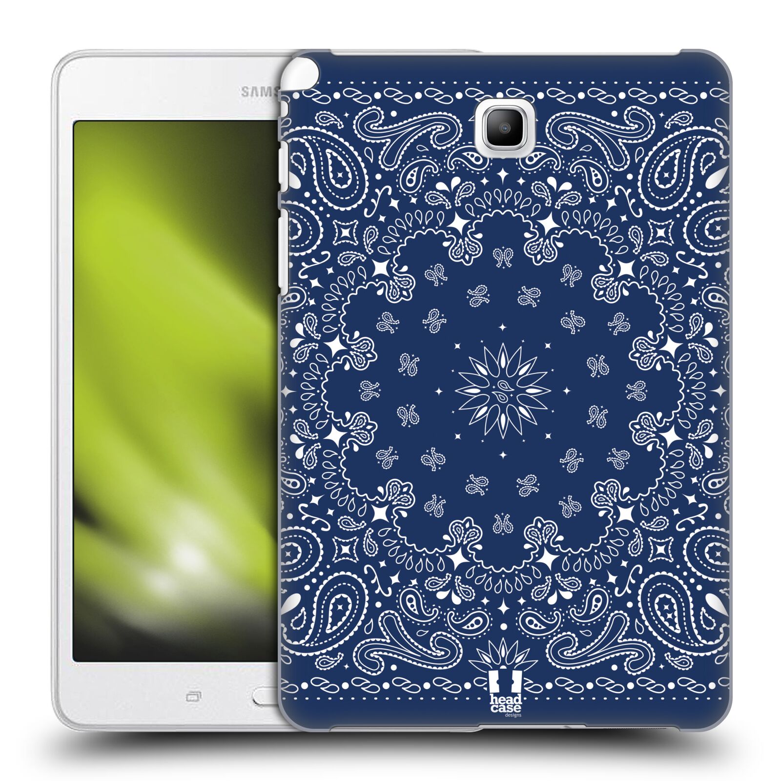 HEAD CASE DESIGNS CLASSIC PAISLEY BANDANA HARD BACK CASE FOR SAMSUNG TABLETS 1 - Picture 9 of 19