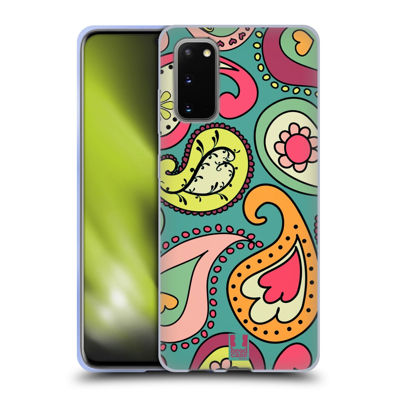 HEAD CASE DESIGNS PAISLEY PATTERNS SOFT GEL CASE FOR SAMSUNG PHONES 1 - Picture 8 of 12