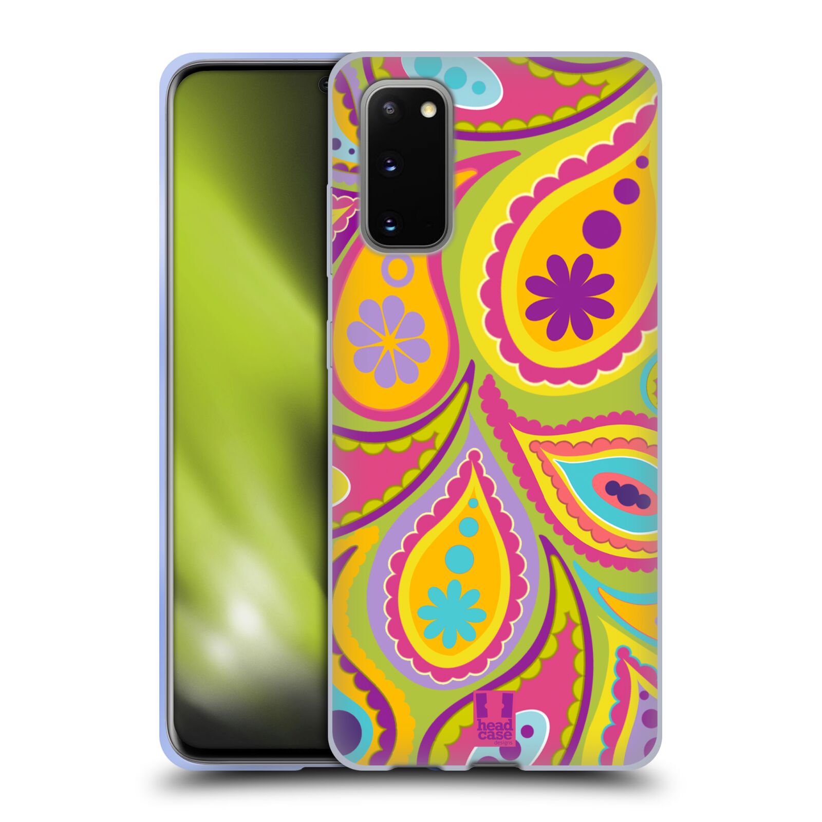HEAD CASE DESIGNS PAISLEY PATTERNS SOFT GEL CASE FOR SAMSUNG PHONES 1 - Picture 11 of 12