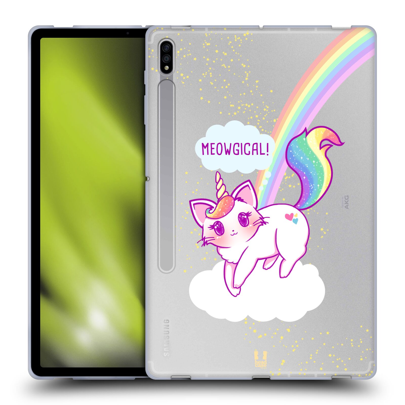 HEAD CASE DESIGNS PASTEL CATS SOFT GEL CASE FOR SAMSUNG TABLETS 1 - Picture 8 of 11