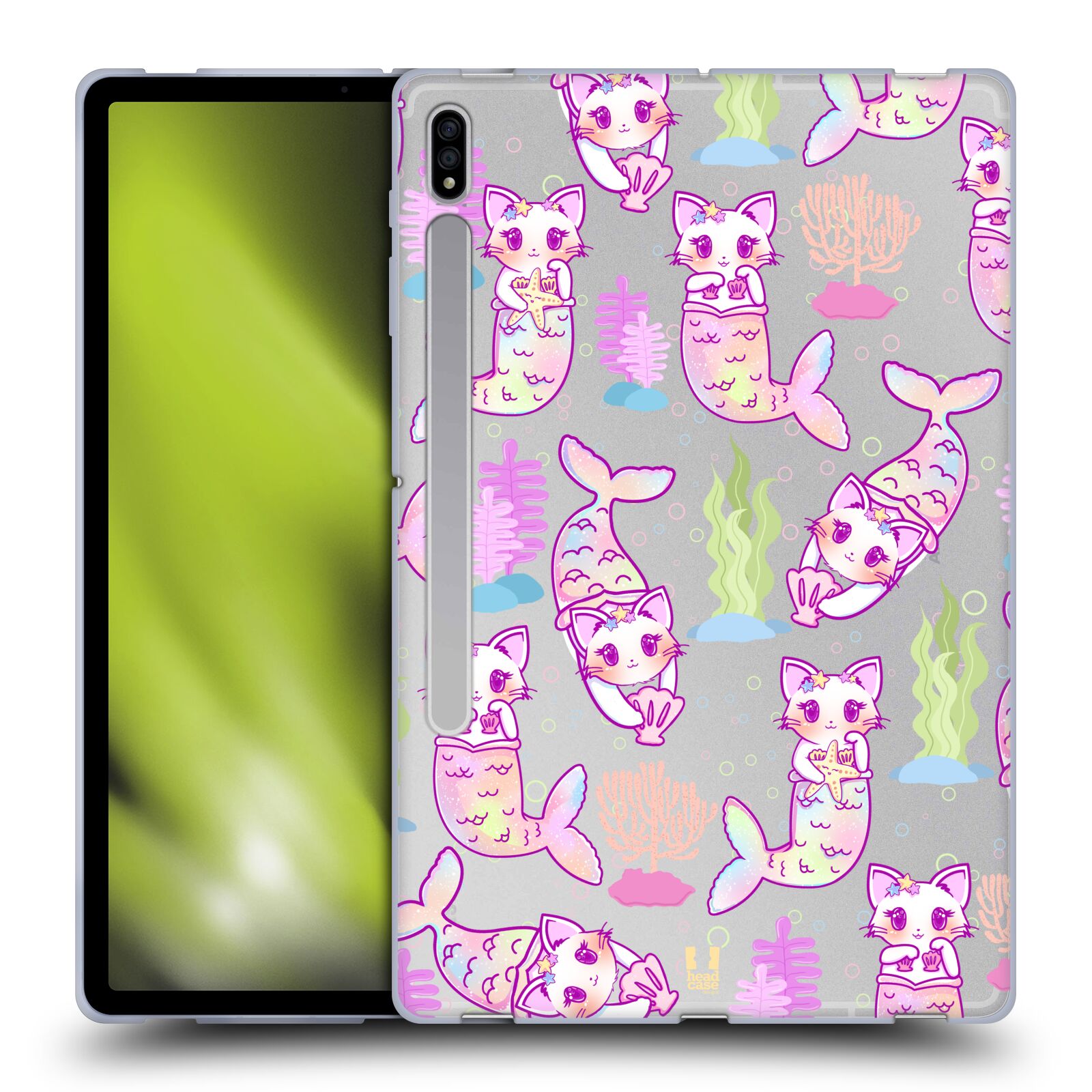 HEAD CASE DESIGNS PASTEL CATS SOFT GEL CASE FOR SAMSUNG TABLETS 1 - Picture 9 of 11