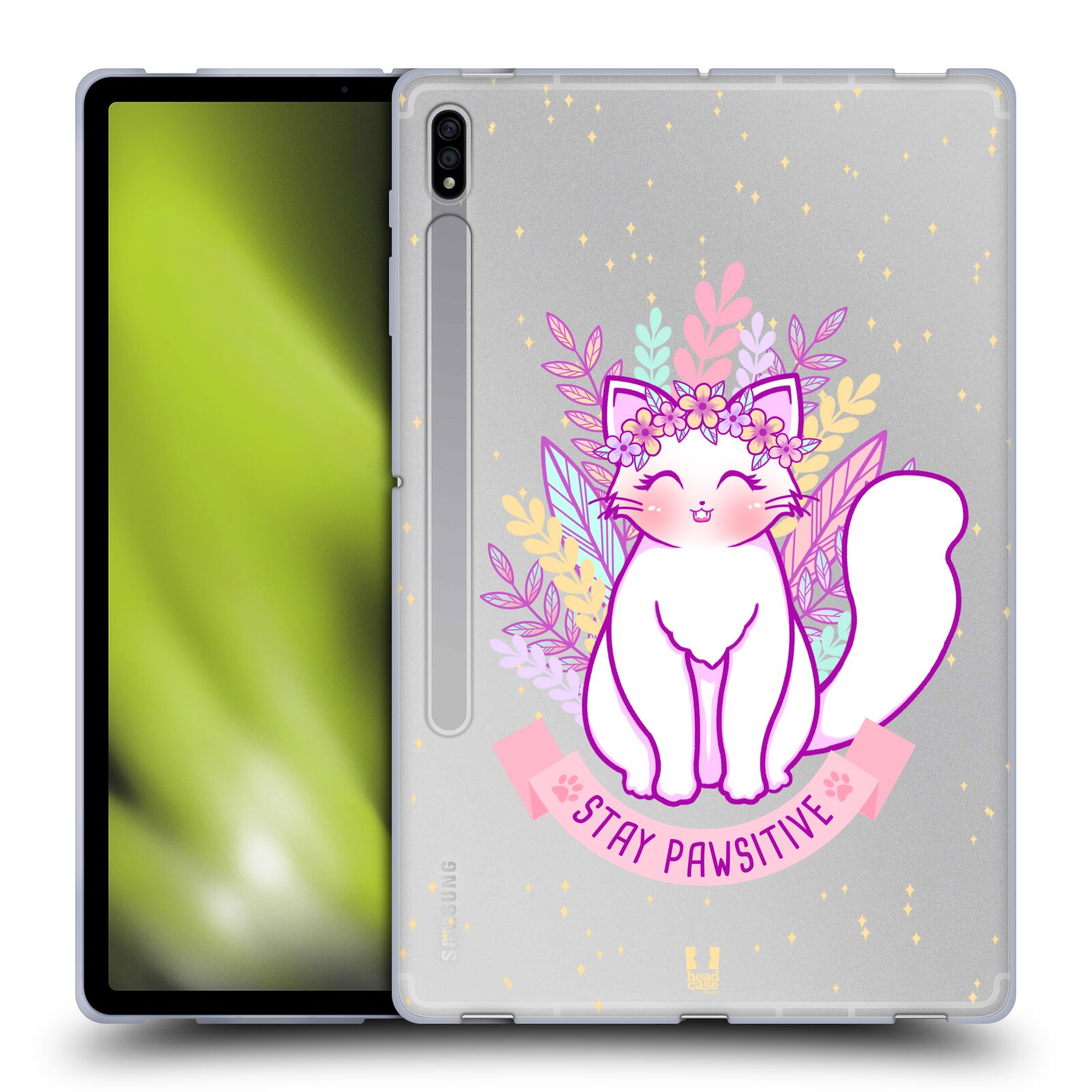HEAD CASE DESIGNS PASTEL CATS SOFT GEL CASE FOR SAMSUNG TABLETS 1 - Picture 10 of 11