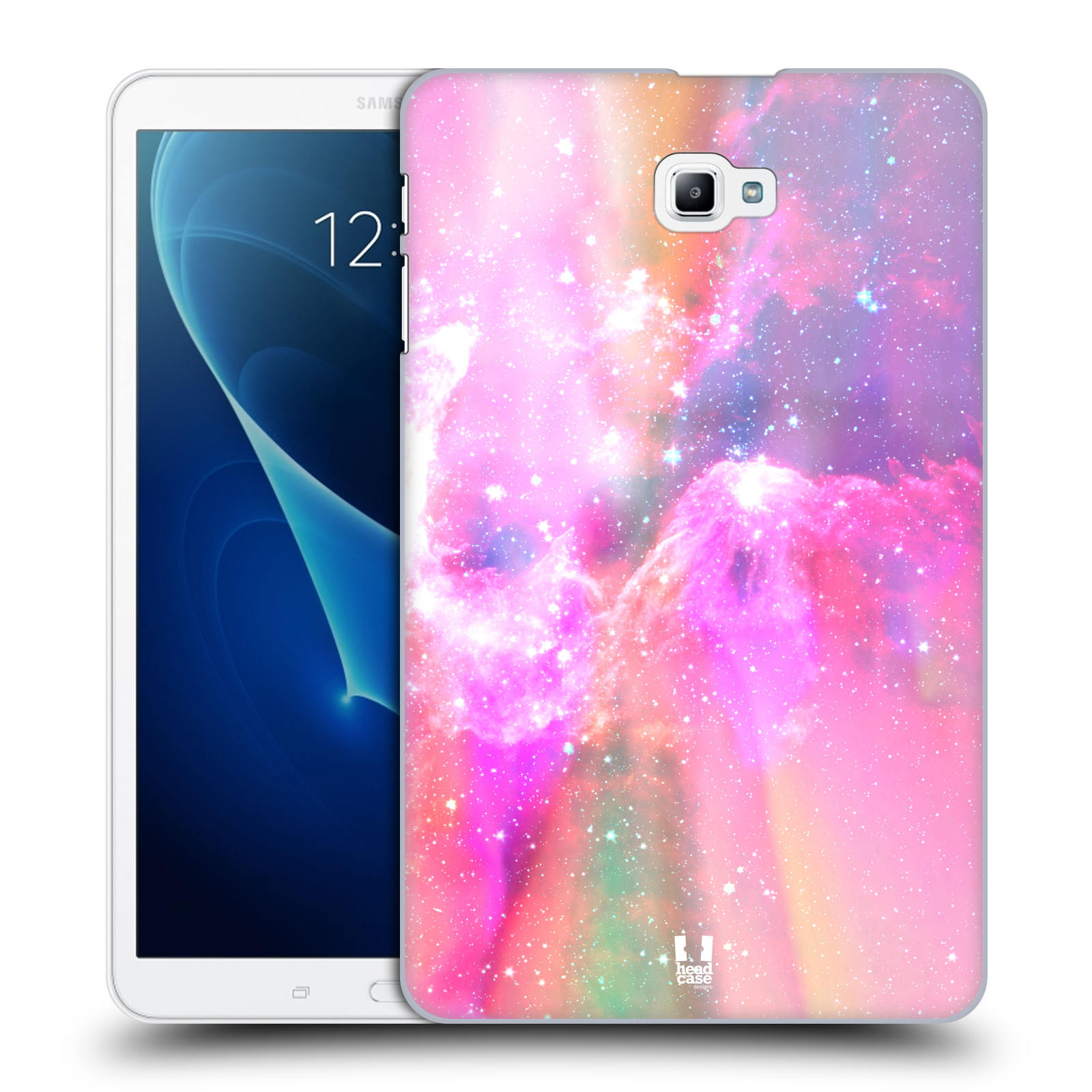 HEAD CASE DESIGNS PASTEL GALAXY HARD BACK CASE & WALLPAPER FOR SAMSUNG TABLETS 1 - Picture 14 of 15