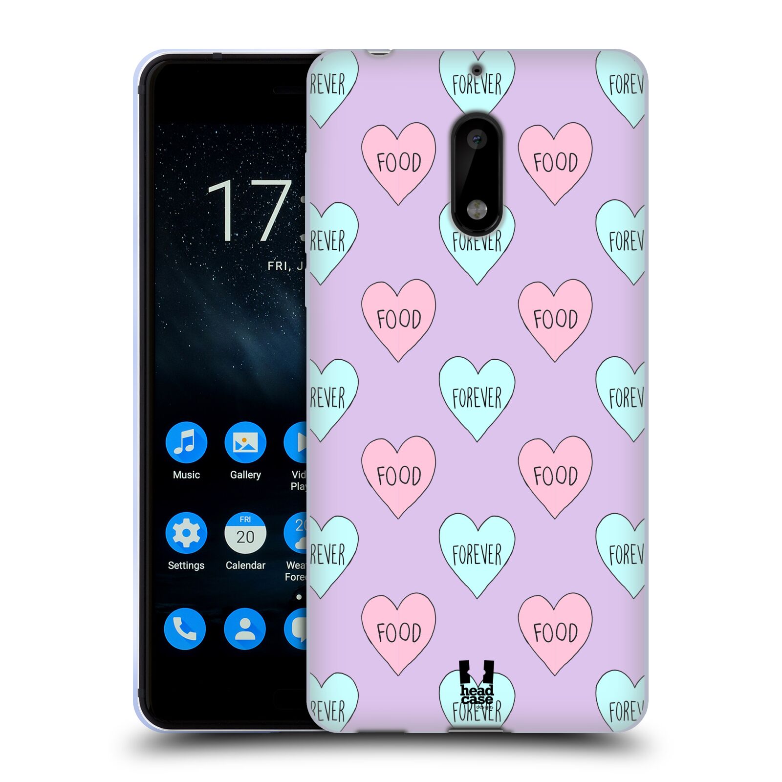 HEAD CASE DESIGNS PASTEL OVERLAYS SOFT GEL CASE FOR NOKIA PHONES 1 - Picture 11 of 17