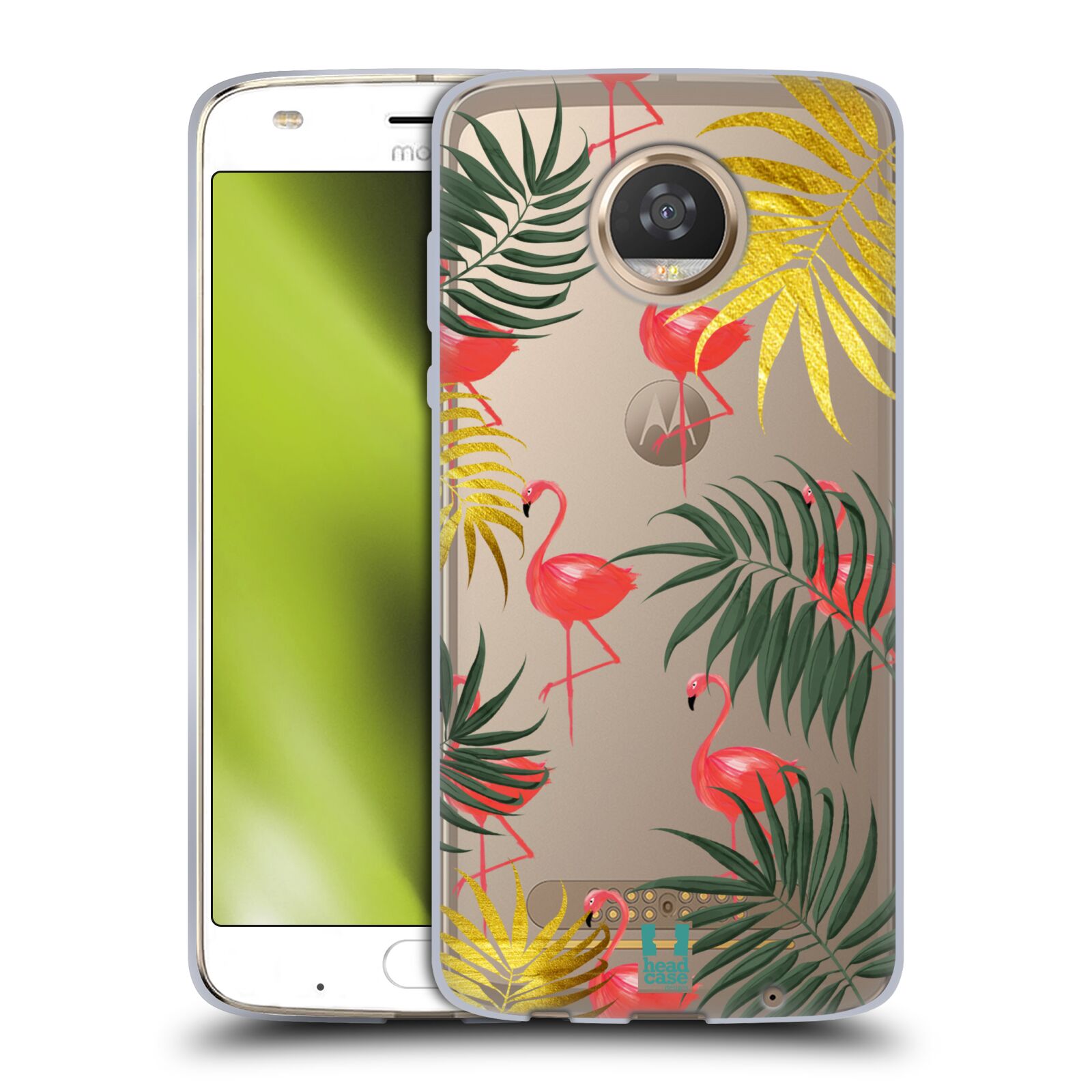 HEAD CASE DESIGNS PATTERN WITH GOLD PRINTS SOFT GEL CASE FOR MOTOROLA PHONES 2 - Picture 12 of 12
