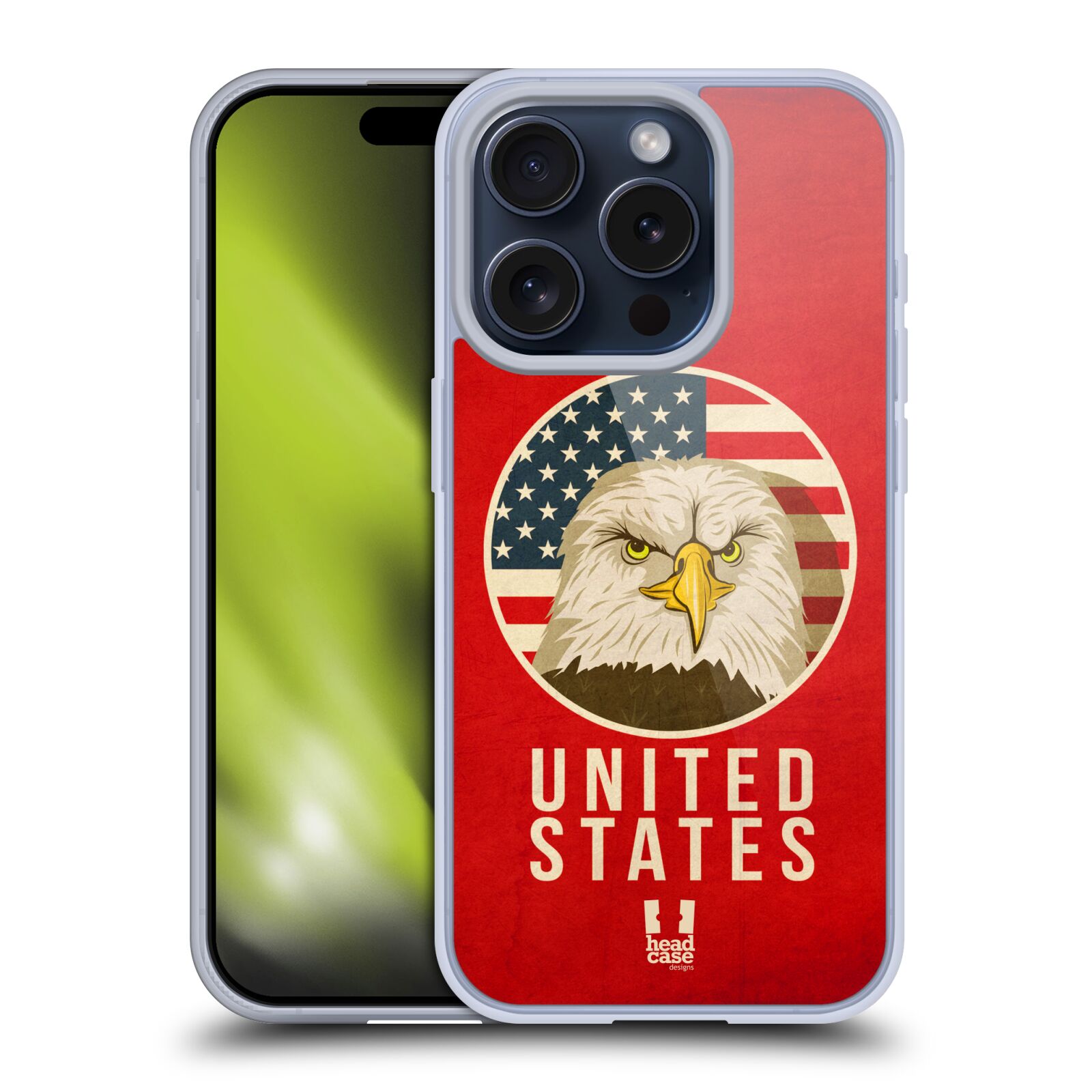 HEAD CASE DESIGNS PATRIOTIC ANIMALS SOFT GEL CASE FOR APPLE iPHONE PHONES - Picture 11 of 11