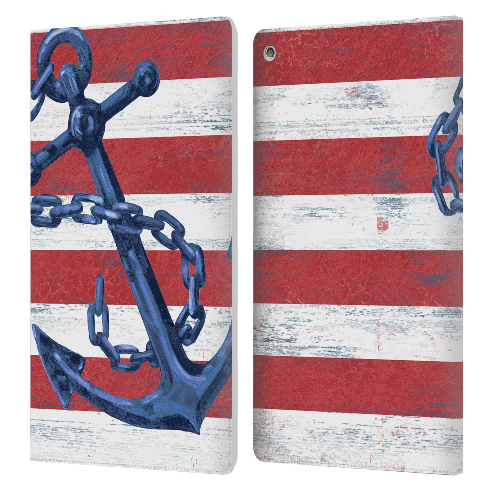 OFFICIAL PAUL BRENT NAUTICAL LEATHER BOOK WALLET CASE COVER FOR AMAZON FIRE - Picture 14 of 16