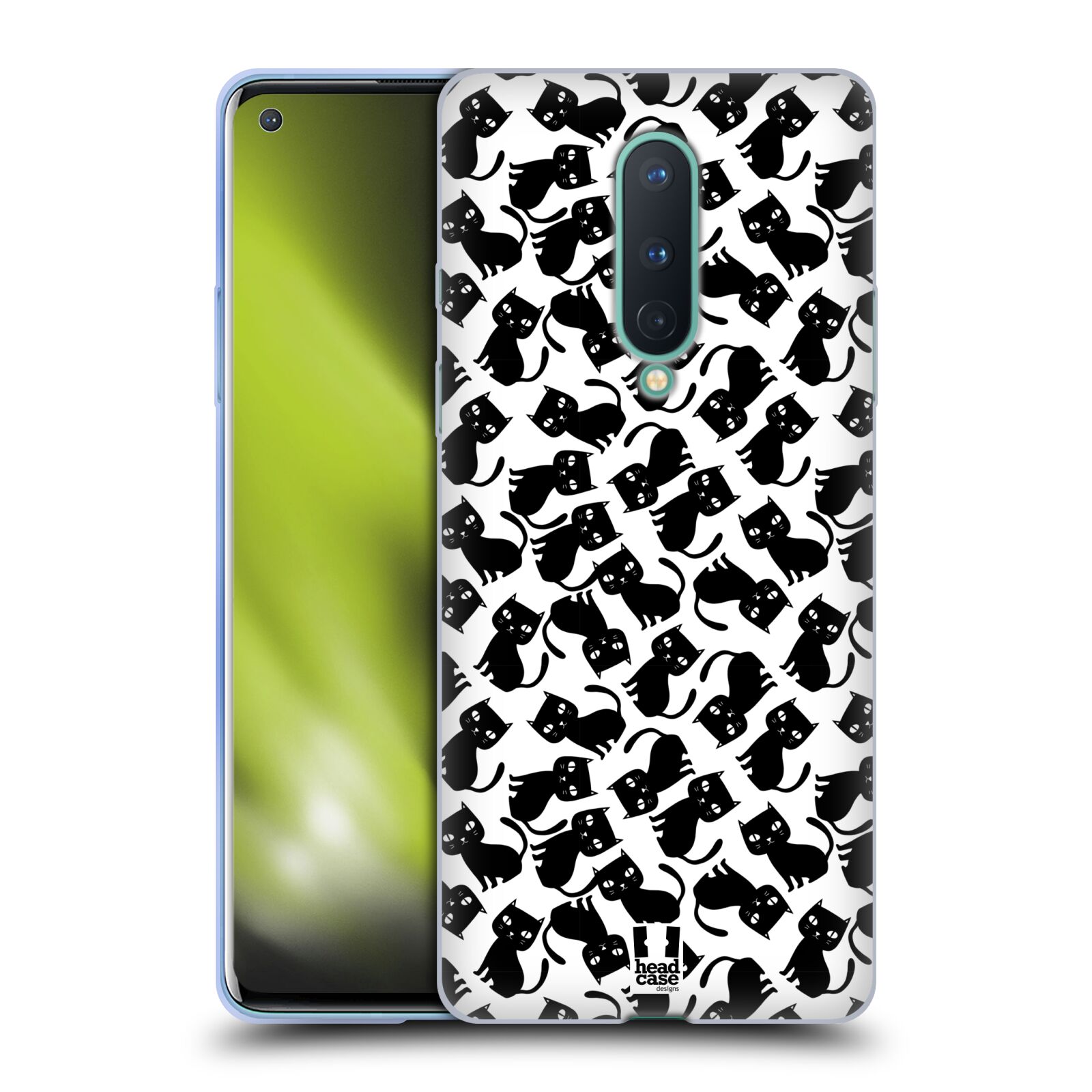 HEAD CASE DESIGNS KATZE DRUCKE 2 SOFT GEL HANDYHÜLLE FÜR GOOGLE ONEPLUS HANDYS - Picture 12 of 13