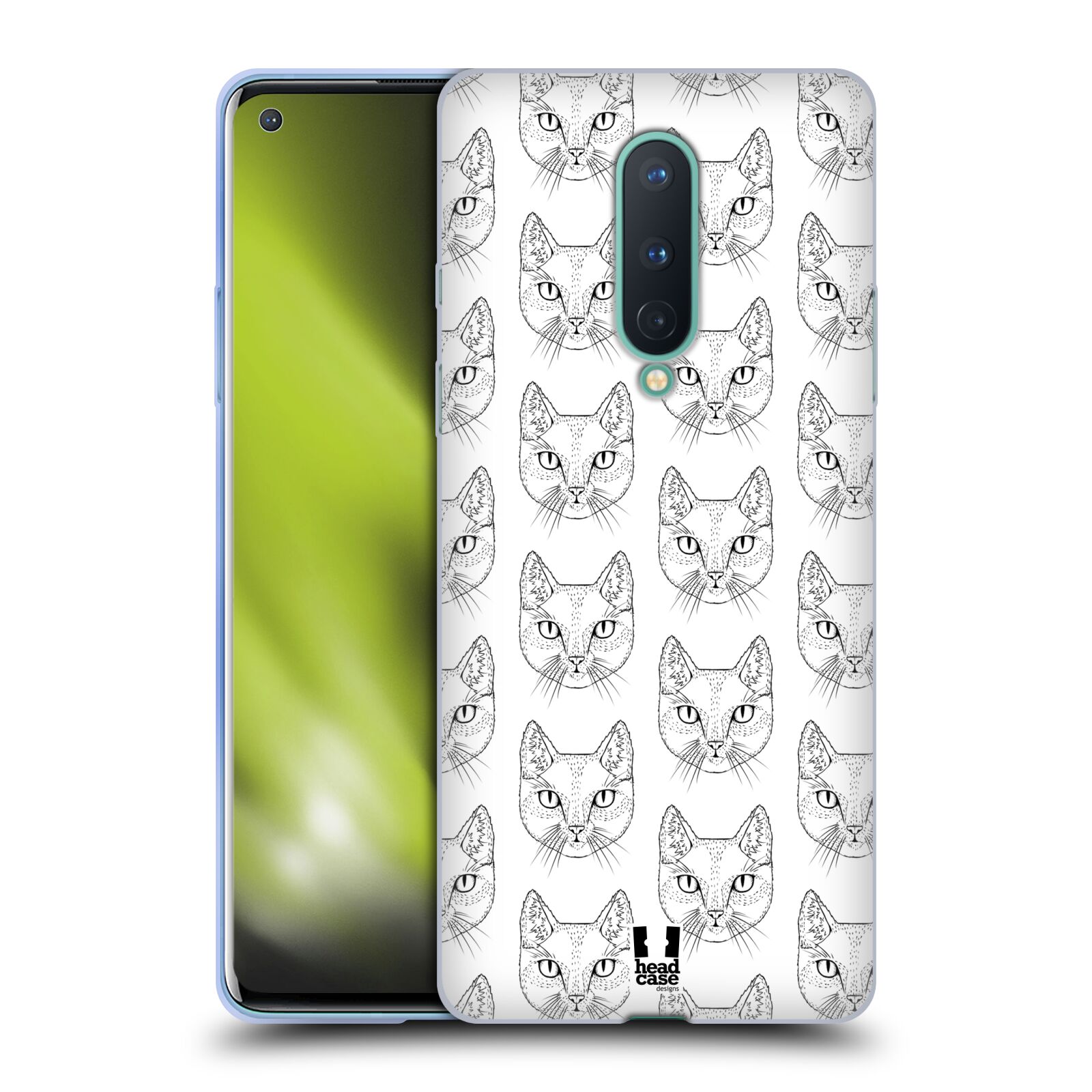 HEAD CASE DESIGNS KATZE DRUCKE 2 SOFT GEL HANDYHÜLLE FÜR GOOGLE ONEPLUS HANDYS - Picture 9 of 13