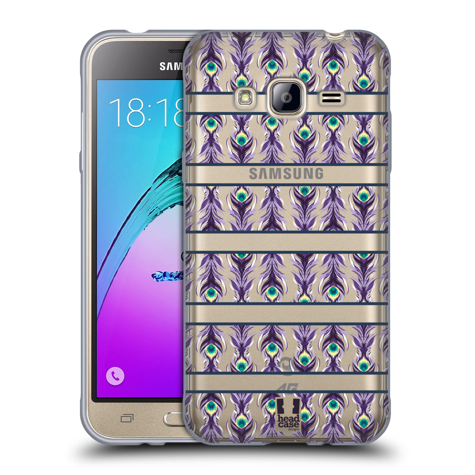 HEAD CASE DESIGNS PEACOCK COLLECTION SOFT GEL CASE FOR SAMSUNG PHONES 3 - Picture 9 of 10