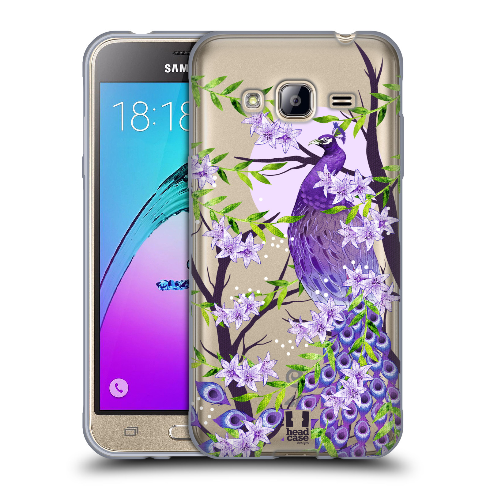 HEAD CASE DESIGNS PEACOCK COLLECTION SOFT GEL CASE FOR SAMSUNG PHONES 3 - Picture 10 of 10