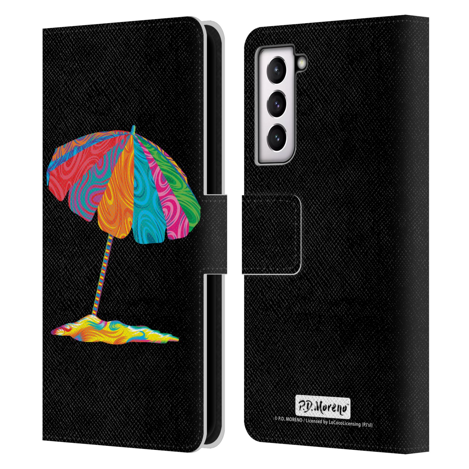 P.D. MORENO ASSORTED DESIGN LEATHER BOOK WALLET CASE COVER FOR SAMSUNG PHONES 4 - Picture 7 of 22