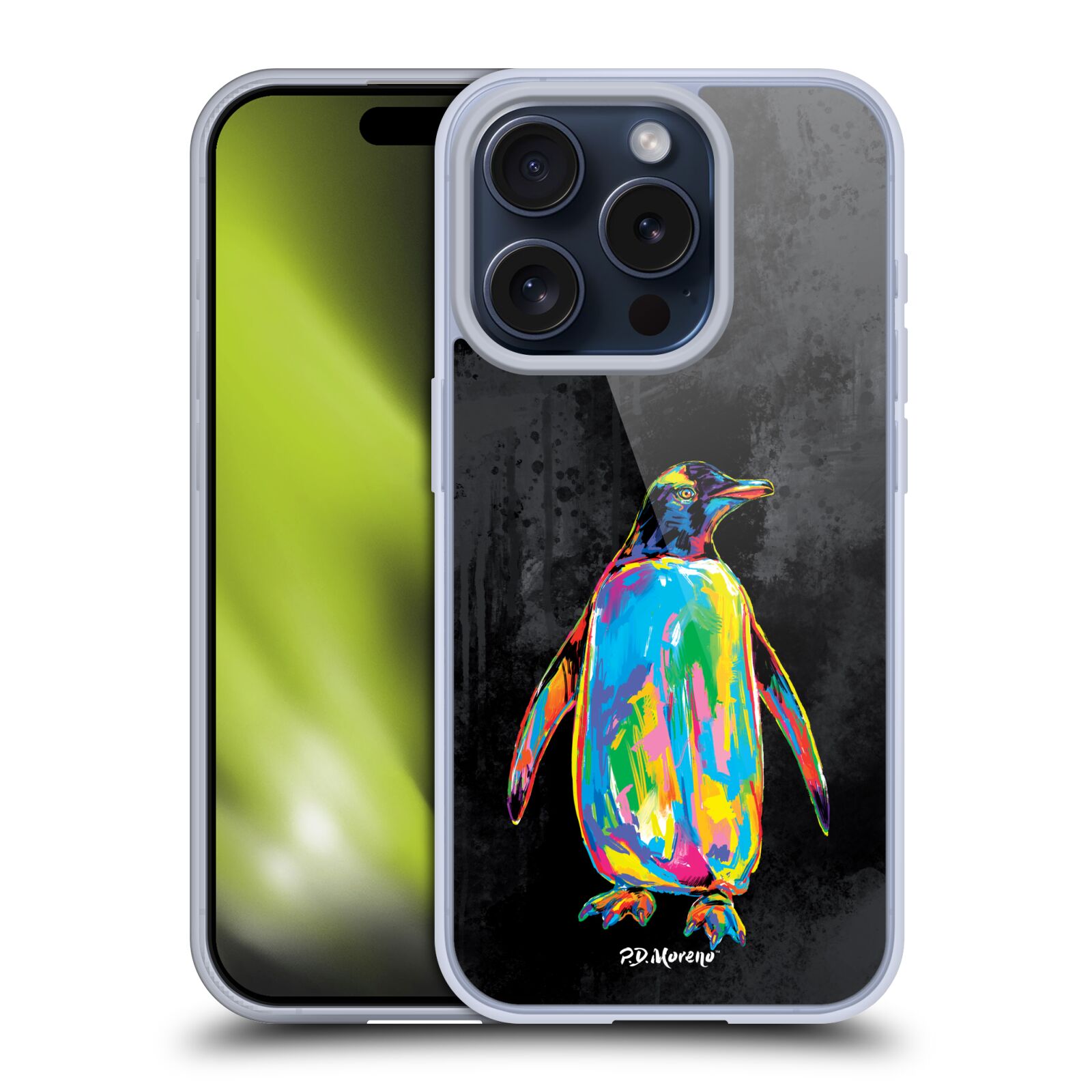 P.D. MORENO CHRISTMAS ANIMAL POP COLORS SOFT GEL CASE FOR APPLE iPHONE PHONES - Picture 10 of 15