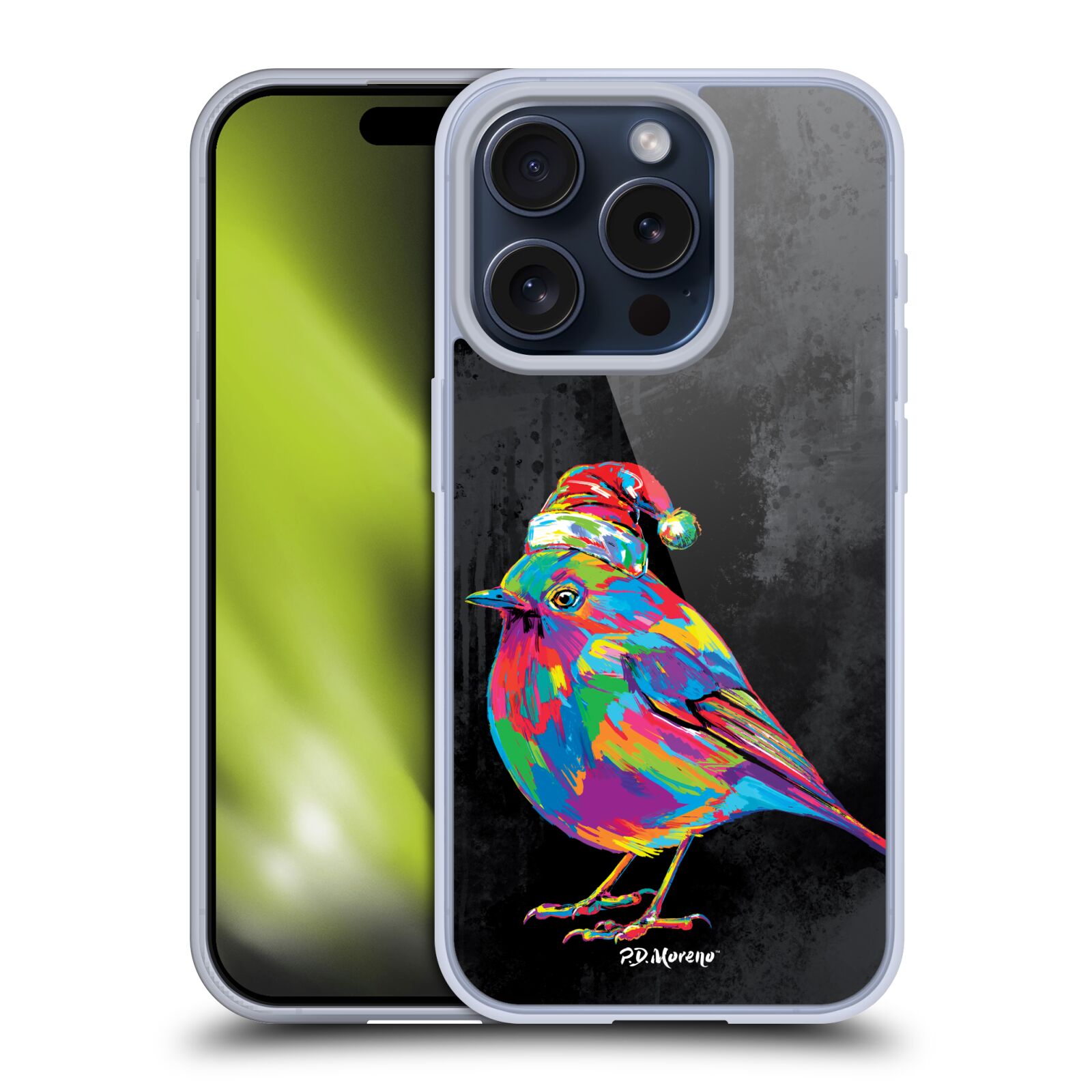 P.D. MORENO CHRISTMAS ANIMAL POP COLORS SOFT GEL CASE FOR APPLE iPHONE PHONES - Picture 13 of 15