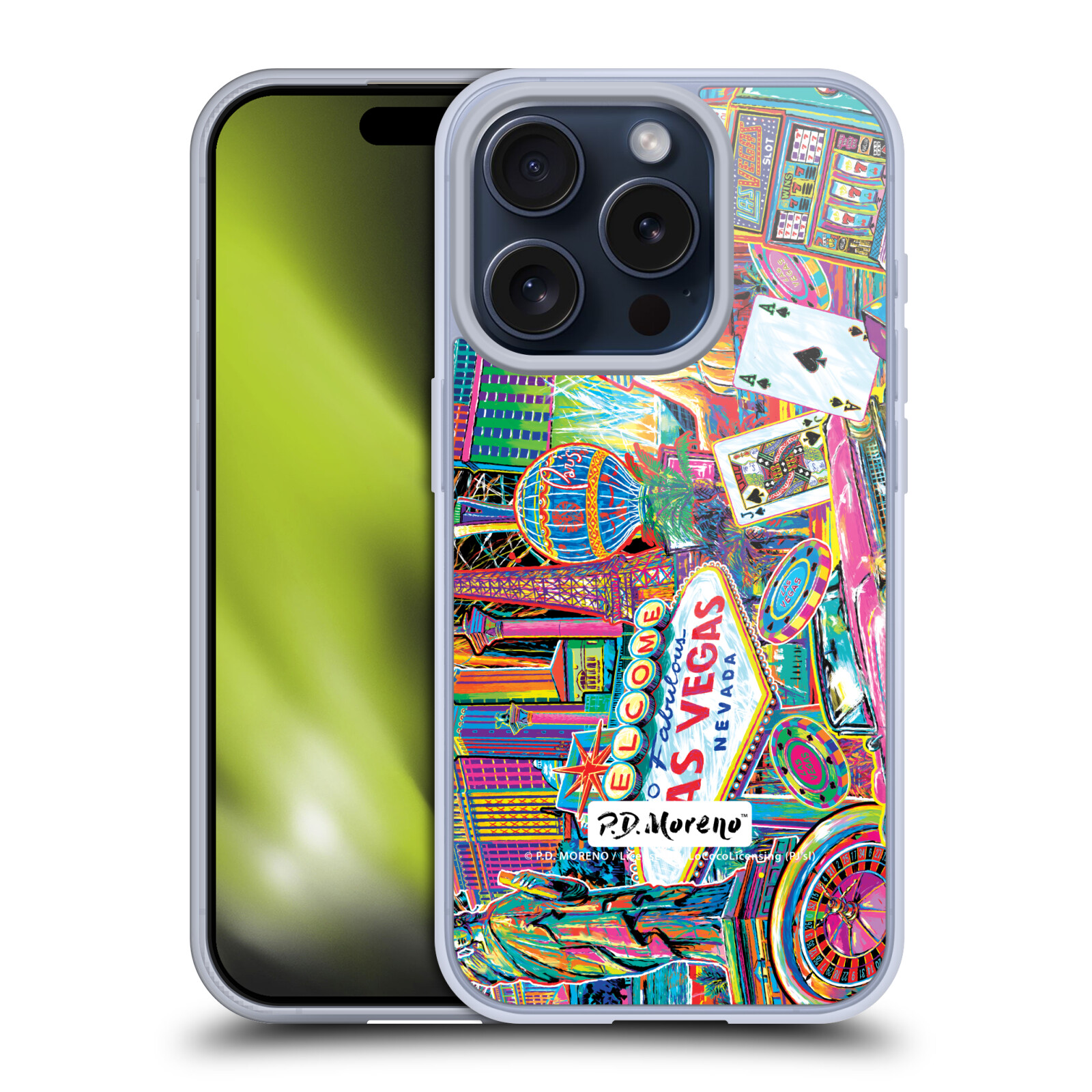 OFFICIAL P.D. MORENO CITIES GEL CASE FOR APPLE iPHONE PHONES - Picture 9 of 15