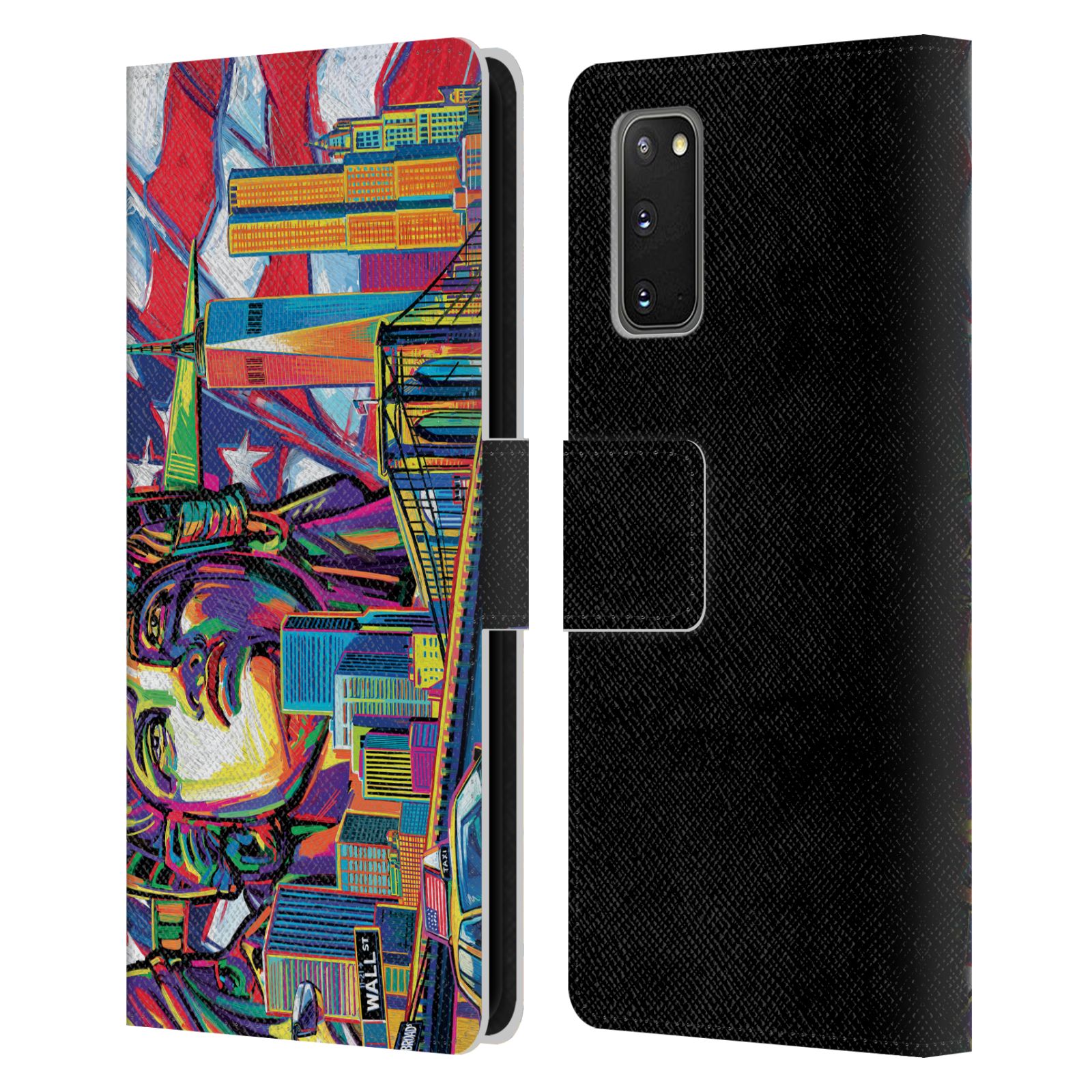 OFFICIËLE P.D. MORENO STEDEN LEDEREN BOOK COVER VOOR SAMSUNG TELEFOONS 1 - Afbeelding 11 van 13