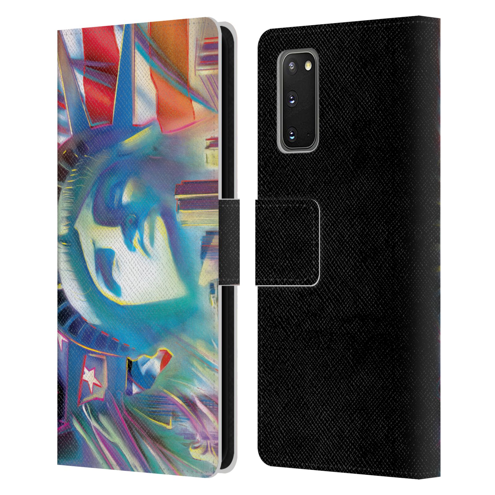 OFFICIËLE P.D. MORENO STEDEN LEDEREN BOOK COVER VOOR SAMSUNG TELEFOONS 1 - Afbeelding 12 van 13
