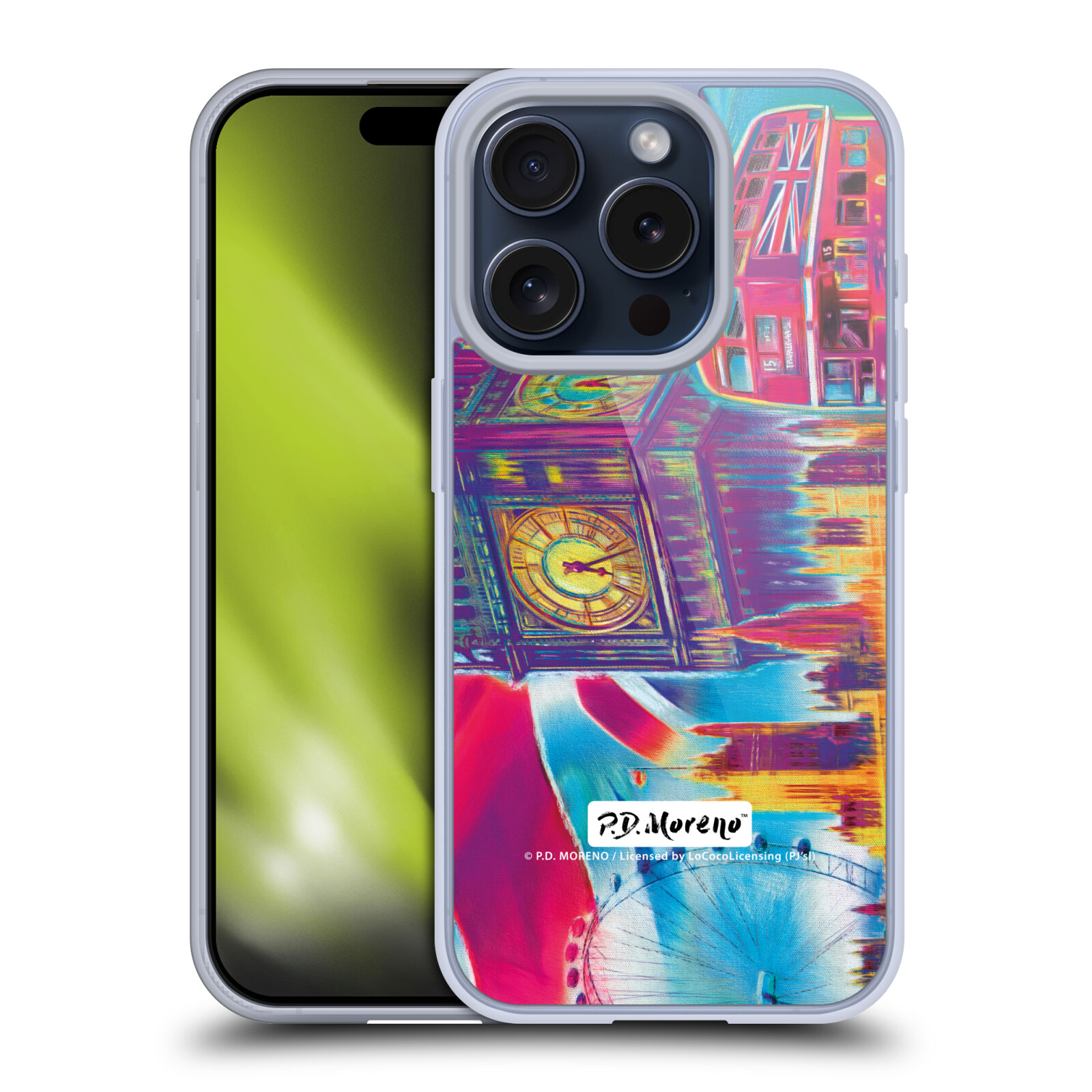 OFFICIAL P.D. MORENO CITIES GEL CASE FOR APPLE iPHONE PHONES - Picture 11 of 15