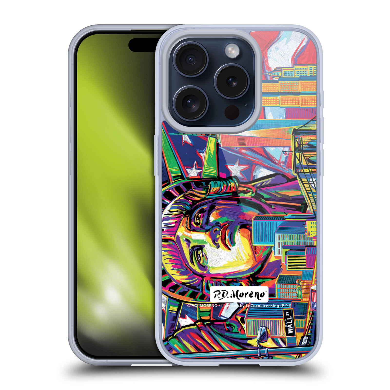 OFFICIAL P.D. MORENO CITIES GEL CASE FOR APPLE iPHONE PHONES - Picture 12 of 15