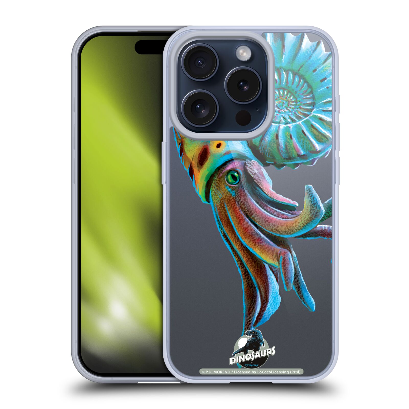OFFICIEL P.D. MORENO DINOSAURE ÉTUI COQUE EN GEL POUR APPLE iPHONE TÉLÉPHONES - Photo 8 sur 17