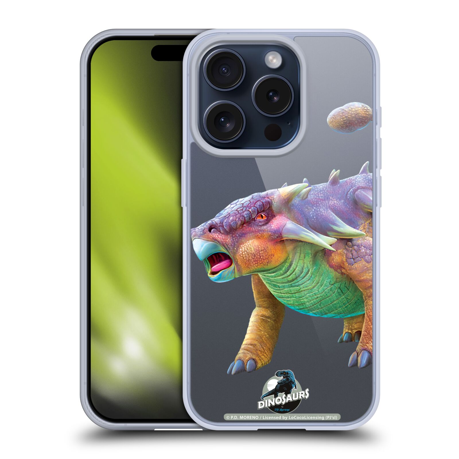 OFFICIEL P.D. MORENO DINOSAURE ÉTUI COQUE EN GEL POUR APPLE iPHONE TÉLÉPHONES - Photo 9 sur 17