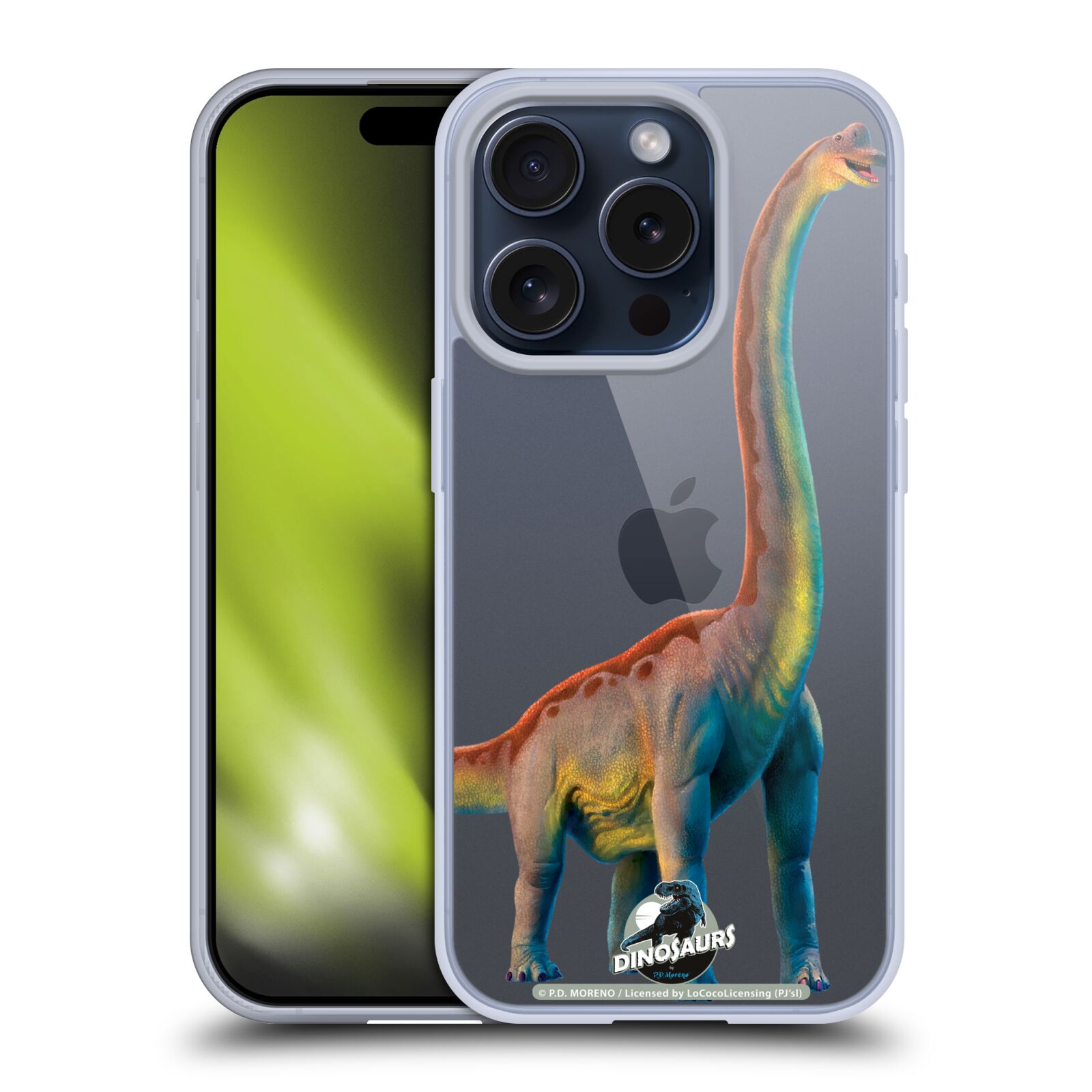 OFFICIEL P.D. MORENO DINOSAURE ÉTUI COQUE EN GEL POUR APPLE iPHONE TÉLÉPHONES - Photo 10 sur 17