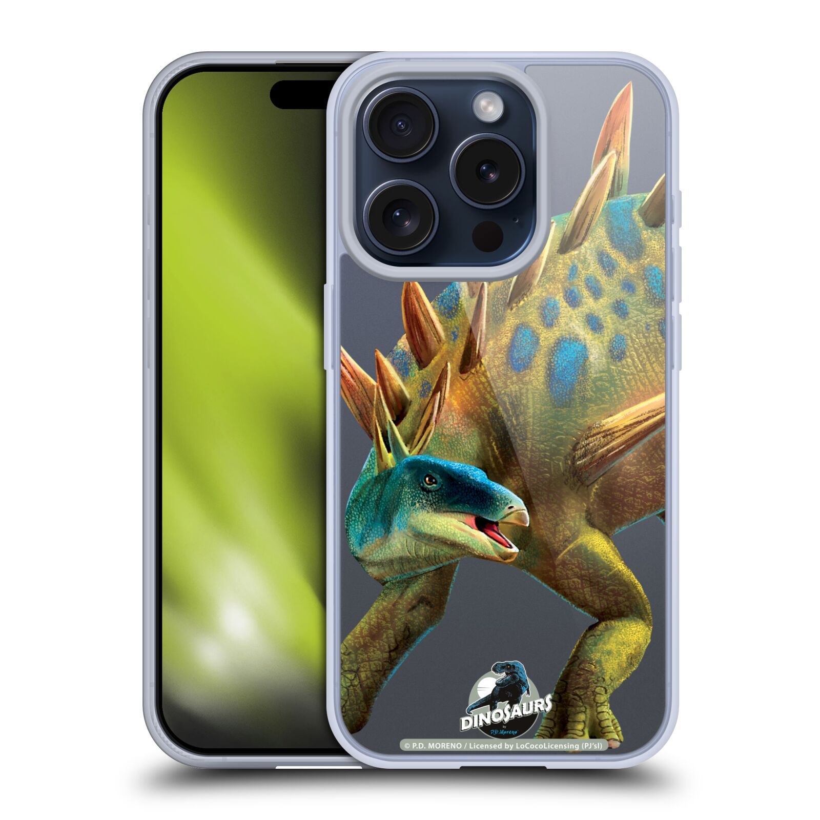OFFICIEL P.D. MORENO DINOSAURE ÉTUI COQUE EN GEL POUR APPLE iPHONE TÉLÉPHONES - Photo 12 sur 17