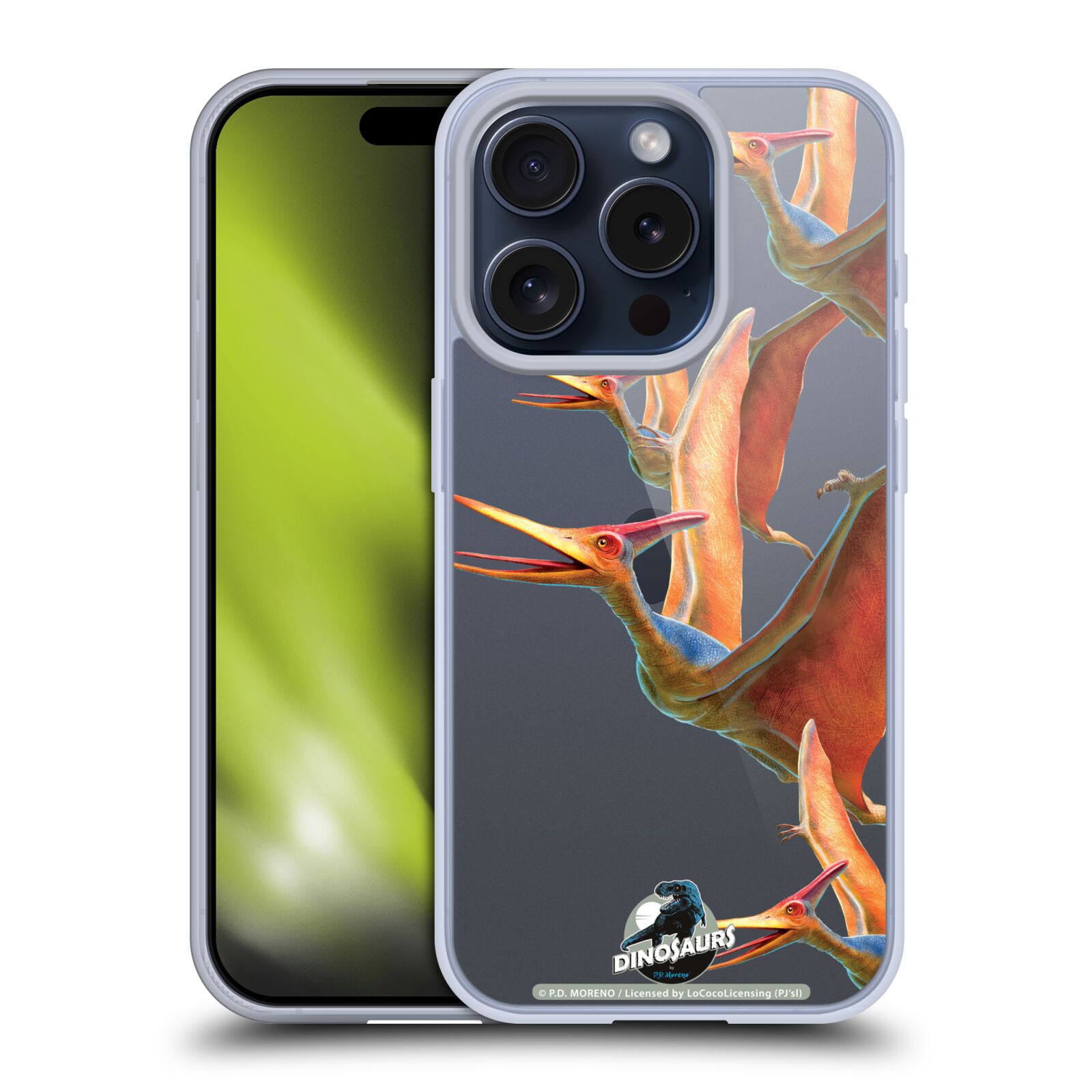 OFFICIEL P.D. MORENO DINOSAURE ÉTUI COQUE EN GEL POUR APPLE iPHONE TÉLÉPHONES - Photo 14 sur 17