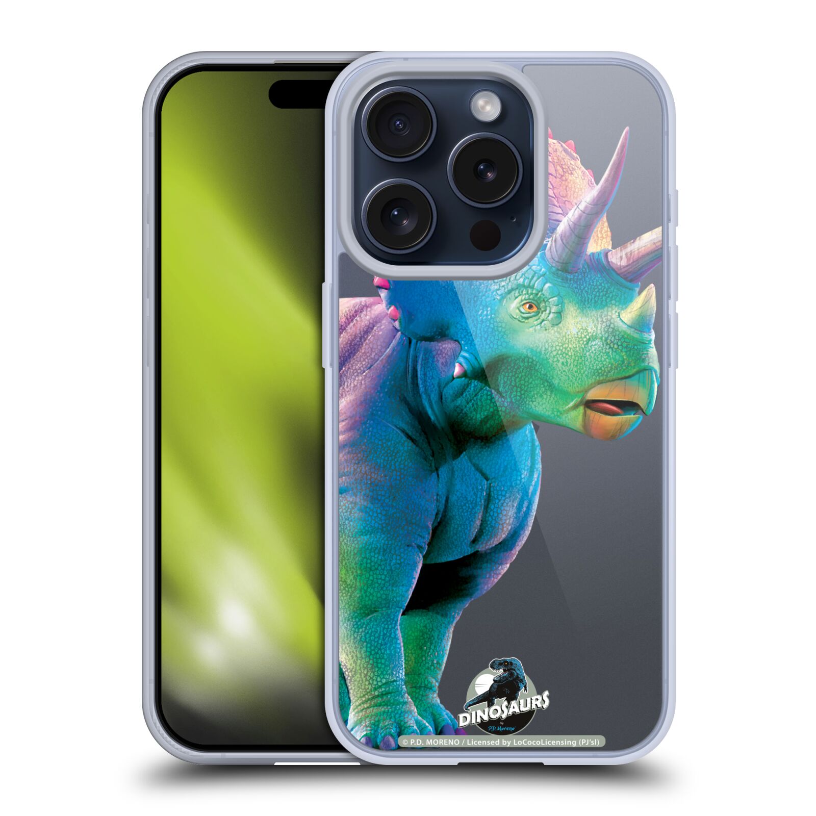 OFFICIEL P.D. MORENO DINOSAURE ÉTUI COQUE EN GEL POUR APPLE iPHONE TÉLÉPHONES - Photo 15 sur 17