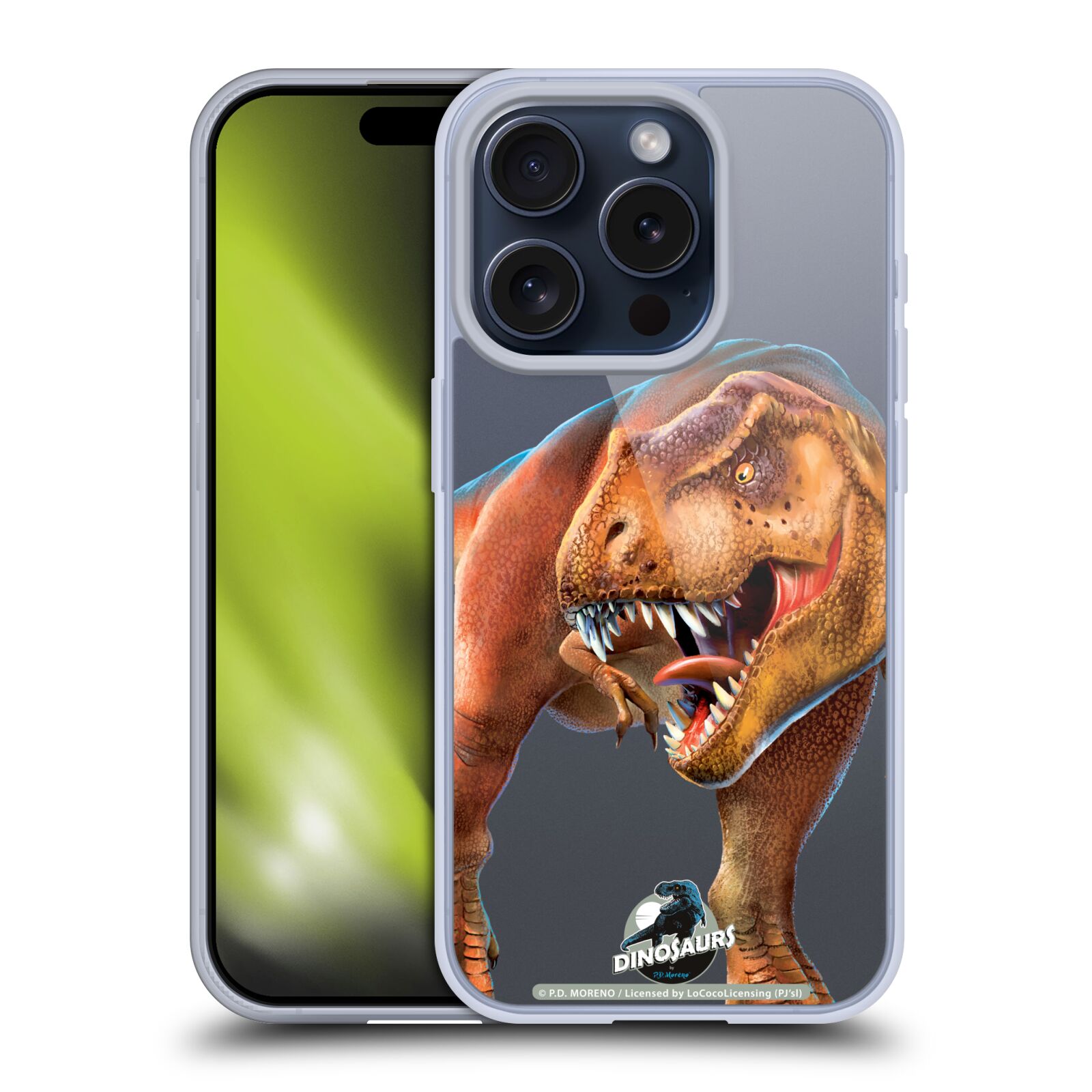 OFFICIEL P.D. MORENO DINOSAURE ÉTUI COQUE EN GEL POUR APPLE iPHONE TÉLÉPHONES - Photo 16 sur 17