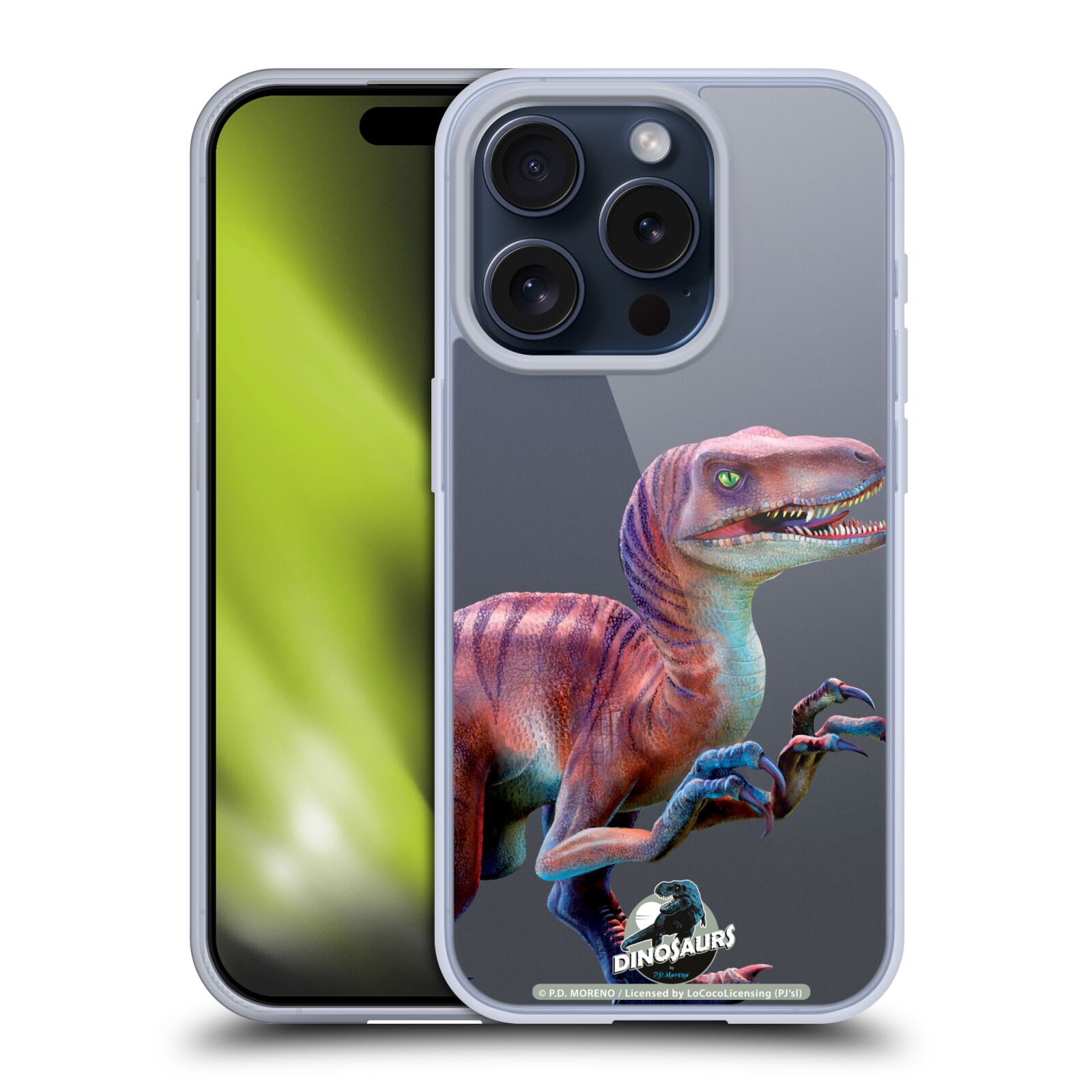 OFFICIEL P.D. MORENO DINOSAURE ÉTUI COQUE EN GEL POUR APPLE iPHONE TÉLÉPHONES - Photo 17 sur 17