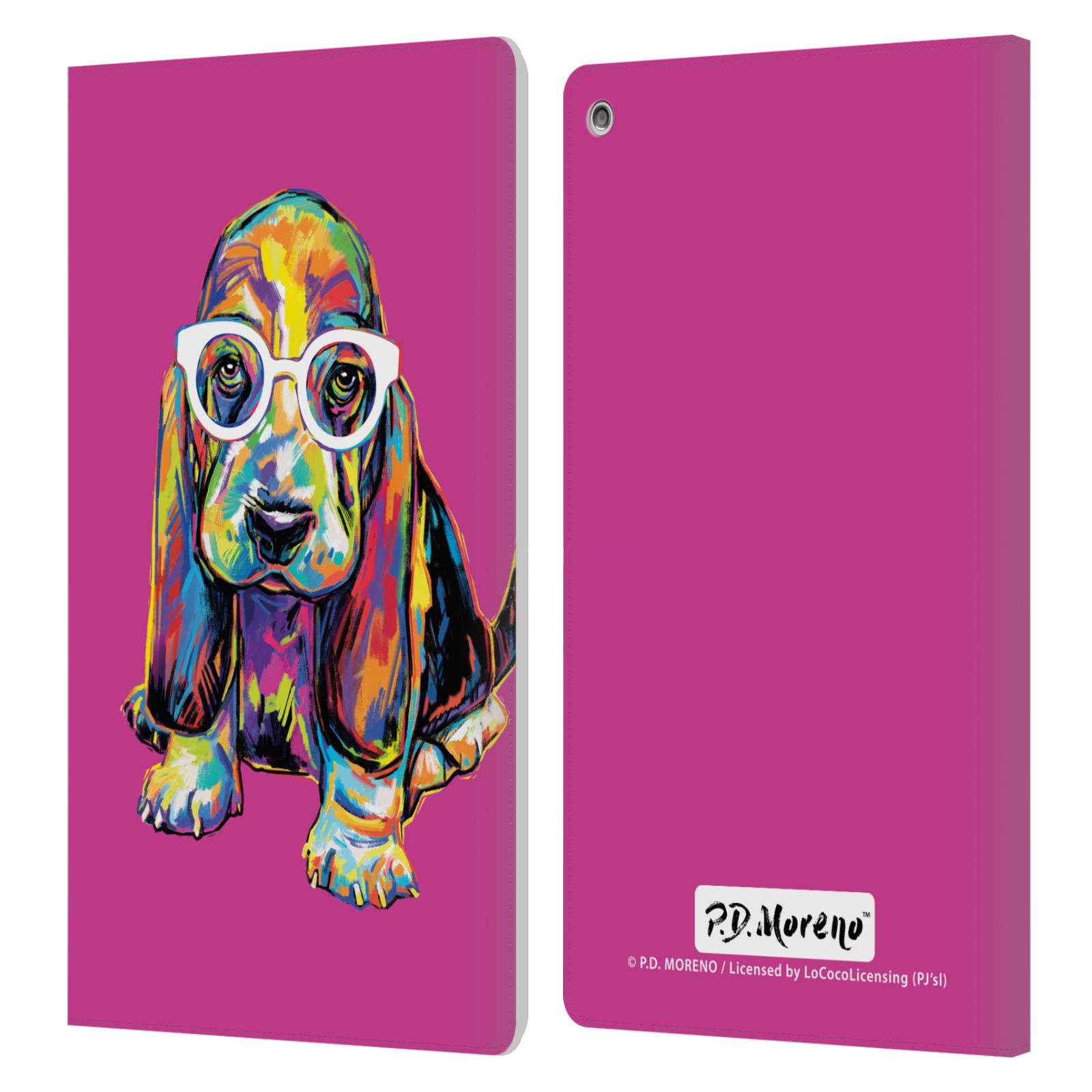 OFFICIAL P.D. MORENO DOGS LEATHER BOOK WALLET CASE COVER FOR AMAZON FIRE - Picture 7 of 20