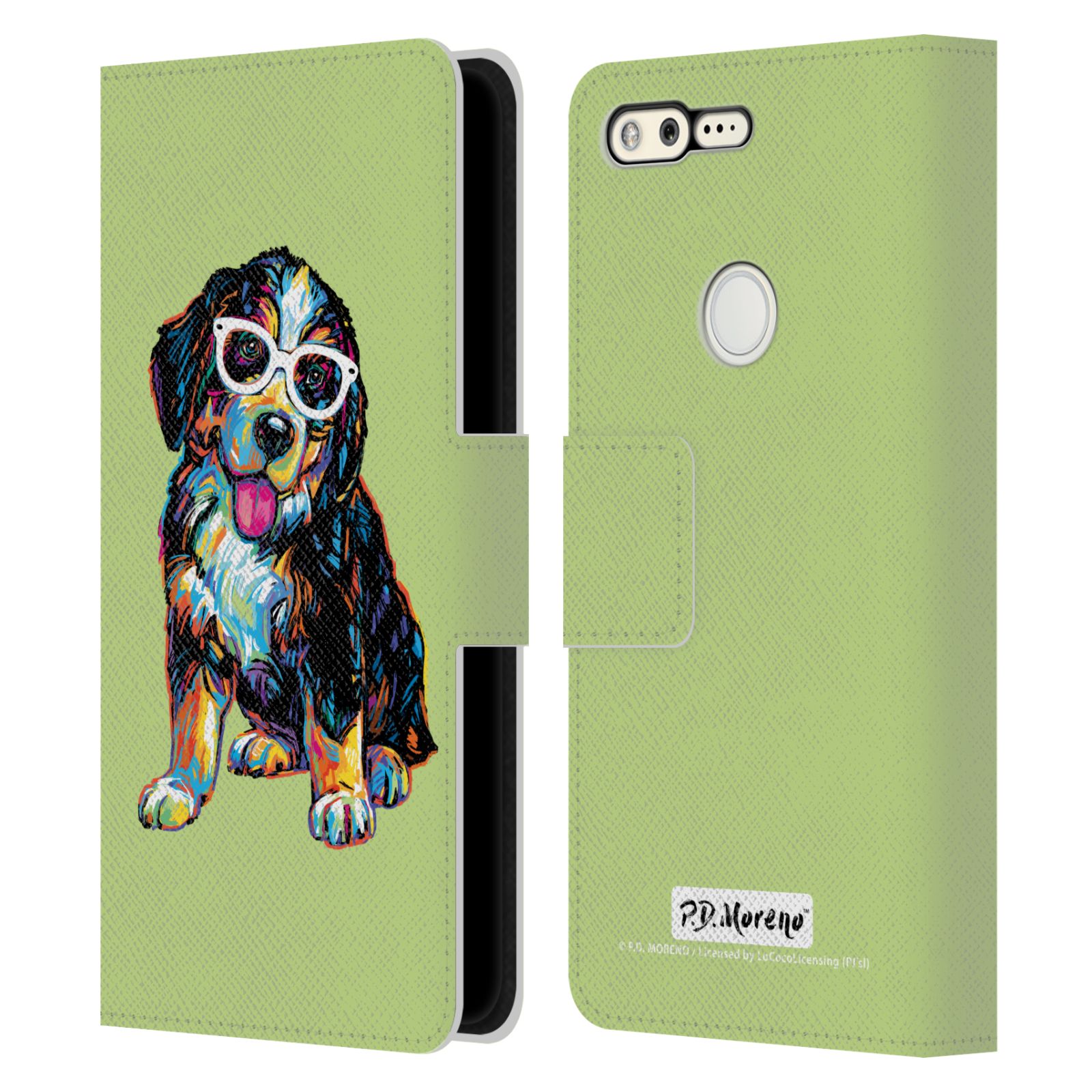 OFFICIAL P.D. MORENO DOGS LEATHER BOOK WALLET CASE COVER FOR GOOGLE PHONES - Picture 8 of 20