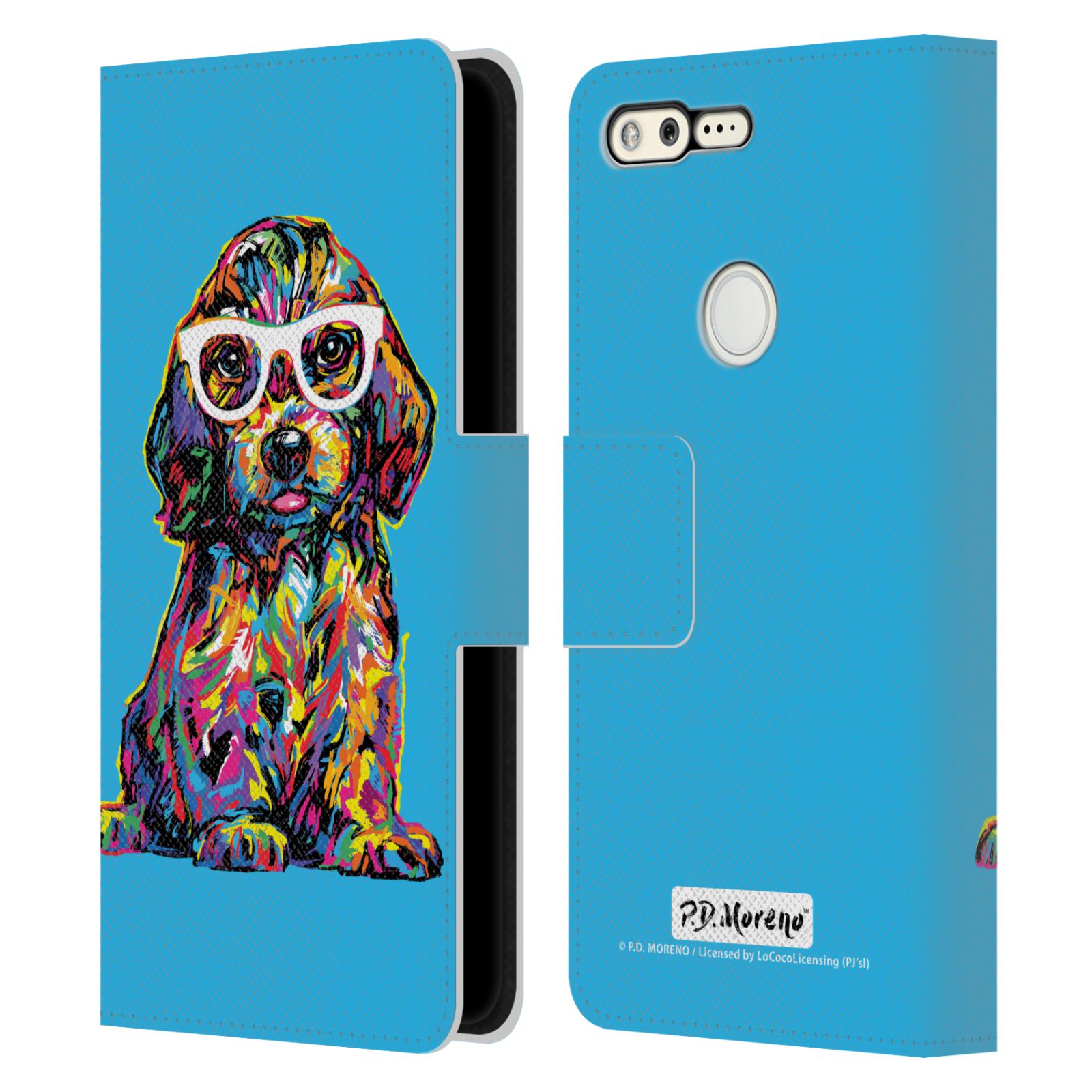 OFFICIAL P.D. MORENO DOGS LEATHER BOOK WALLET CASE COVER FOR GOOGLE PHONES - Picture 10 of 20