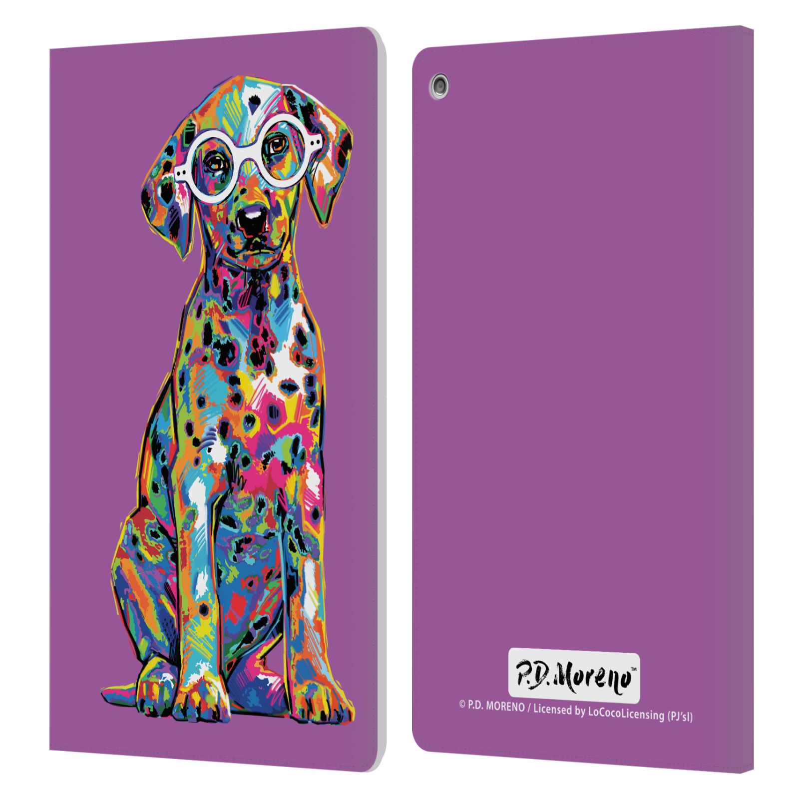 OFFICIAL P.D. MORENO DOGS LEATHER BOOK WALLET CASE COVER FOR AMAZON FIRE - Picture 11 of 20