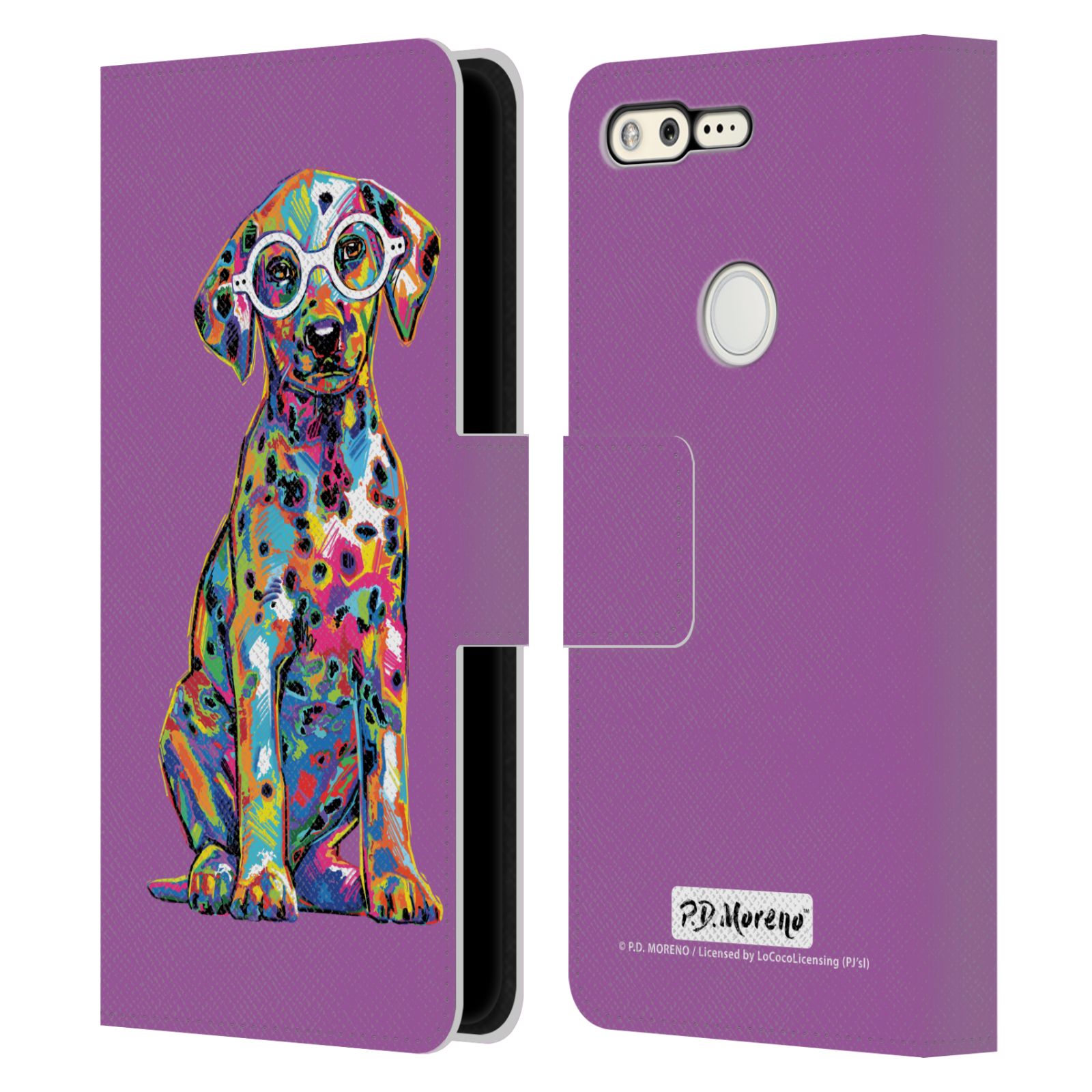 OFFICIAL P.D. MORENO DOGS LEATHER BOOK WALLET CASE COVER FOR GOOGLE PHONES - Picture 11 of 20