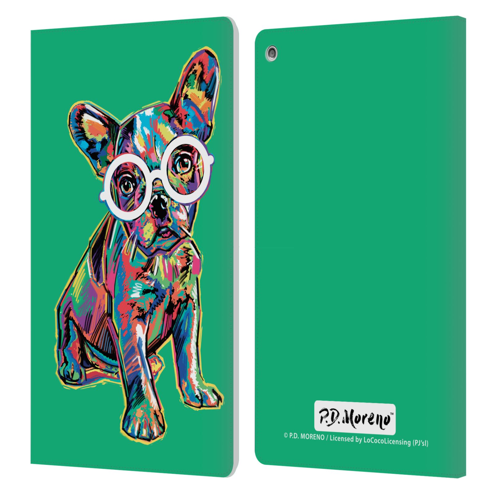 OFFICIAL P.D. MORENO DOGS LEATHER BOOK WALLET CASE COVER FOR AMAZON FIRE - Picture 12 of 20