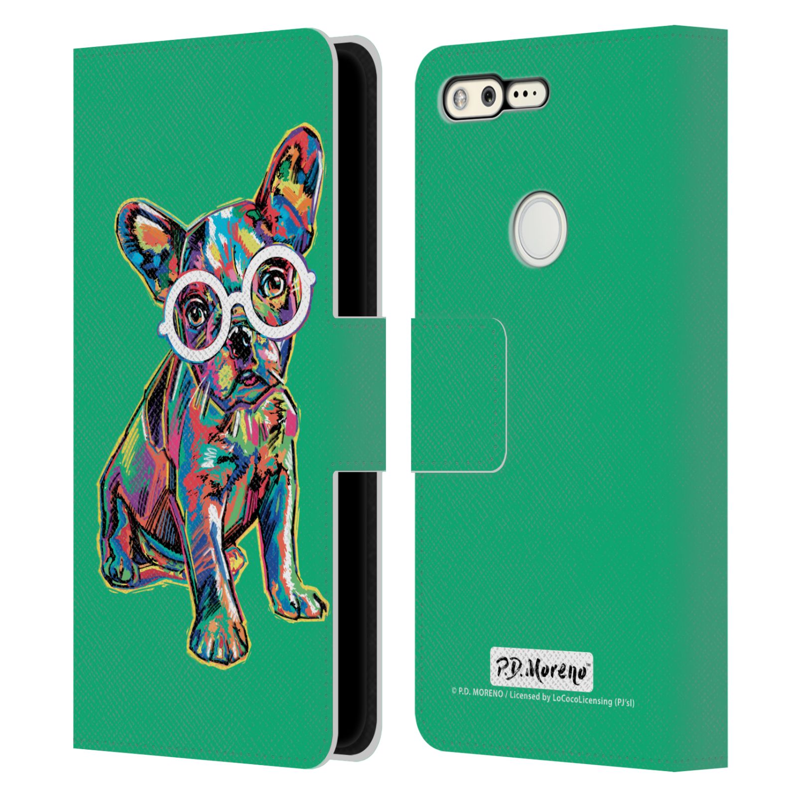 OFFICIAL P.D. MORENO DOGS LEATHER BOOK WALLET CASE COVER FOR GOOGLE PHONES - Picture 12 of 20