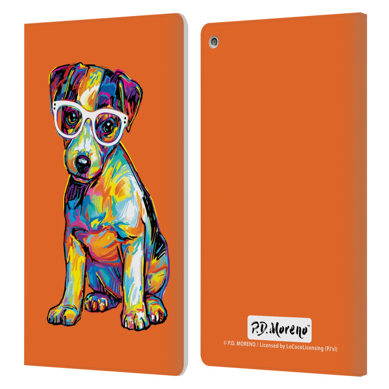 OFFICIAL P.D. MORENO DOGS LEATHER BOOK WALLET CASE COVER FOR AMAZON FIRE - Picture 13 of 20
