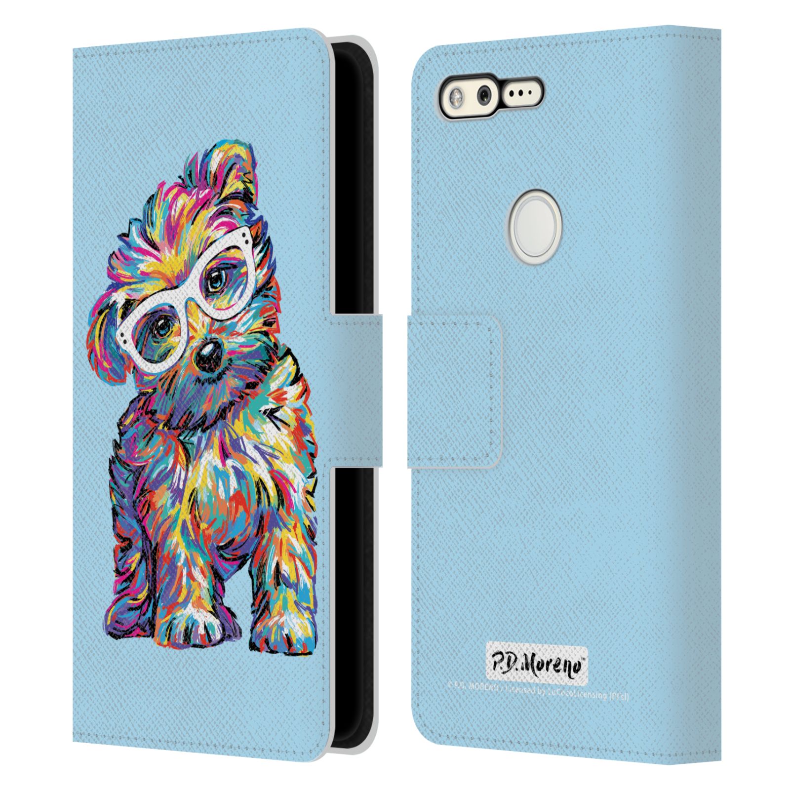 OFFICIAL P.D. MORENO DOGS LEATHER BOOK WALLET CASE COVER FOR GOOGLE PHONES - Picture 14 of 20