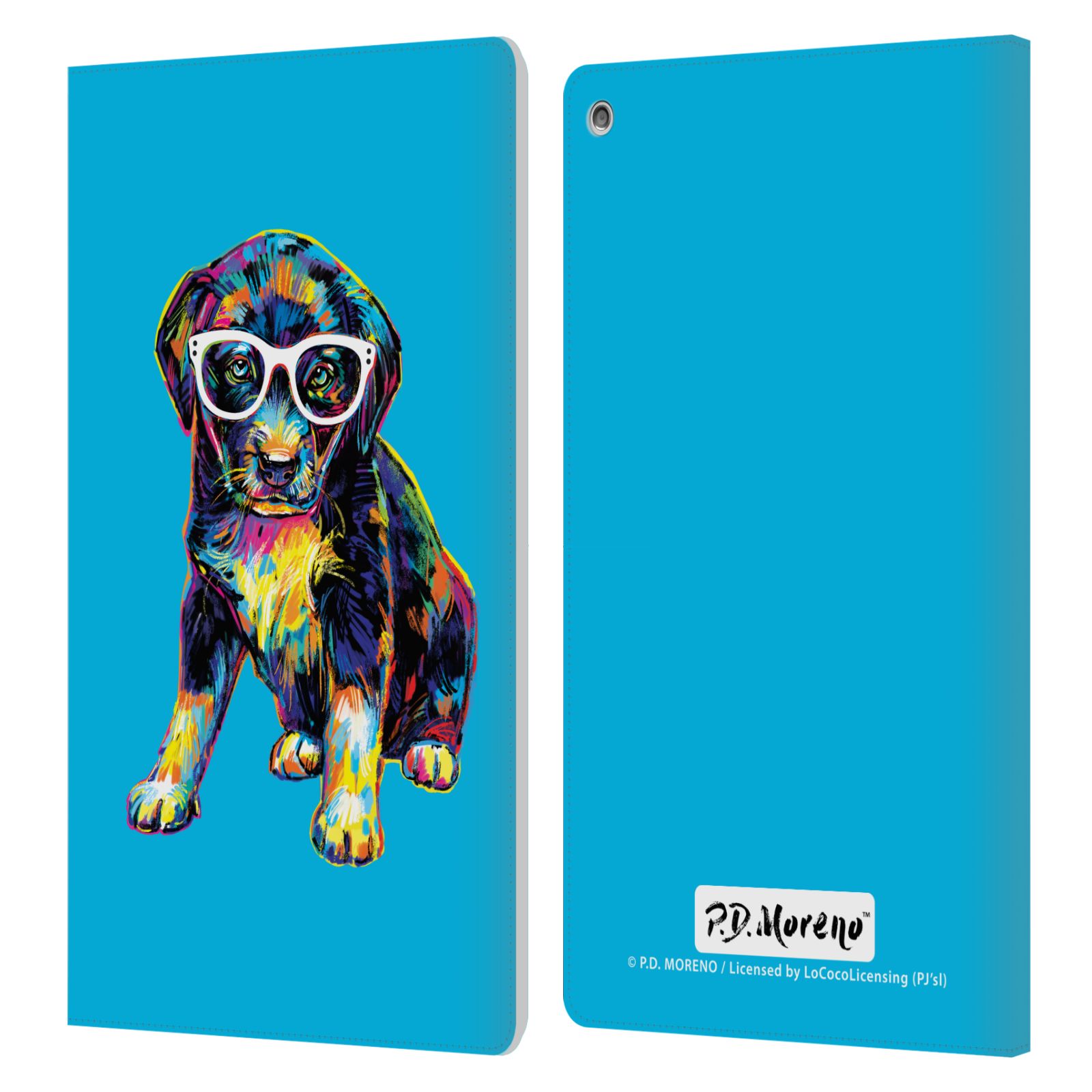 OFFICIAL P.D. MORENO DOGS LEATHER BOOK WALLET CASE COVER FOR AMAZON FIRE - Picture 16 of 20