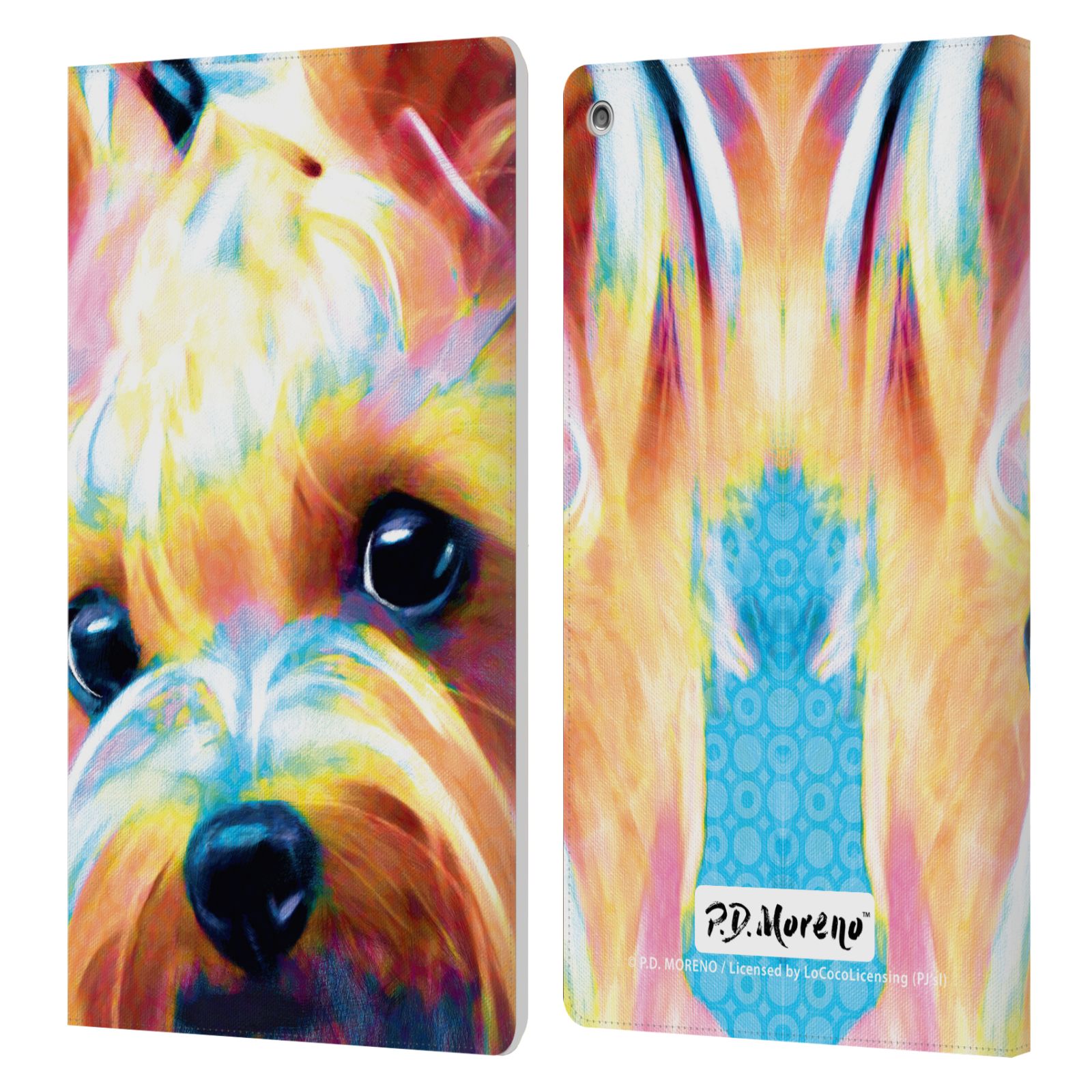 OFFICIAL P.D. MORENO DOGS LEATHER BOOK WALLET CASE COVER FOR AMAZON FIRE - Picture 18 of 20