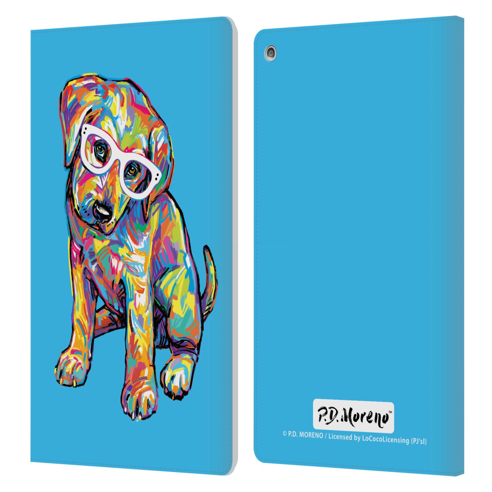 OFFICIAL P.D. MORENO DOGS LEATHER BOOK WALLET CASE COVER FOR AMAZON FIRE - Picture 19 of 20