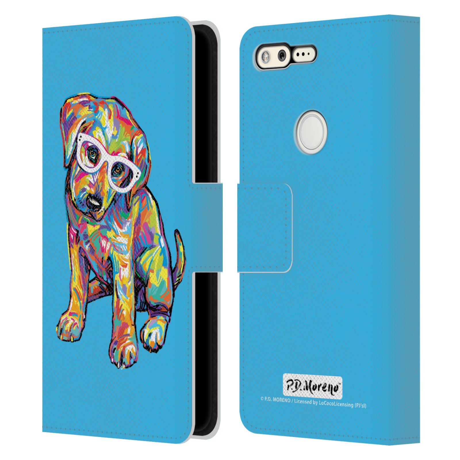OFFICIAL P.D. MORENO DOGS LEATHER BOOK WALLET CASE COVER FOR GOOGLE PHONES - Picture 19 of 20