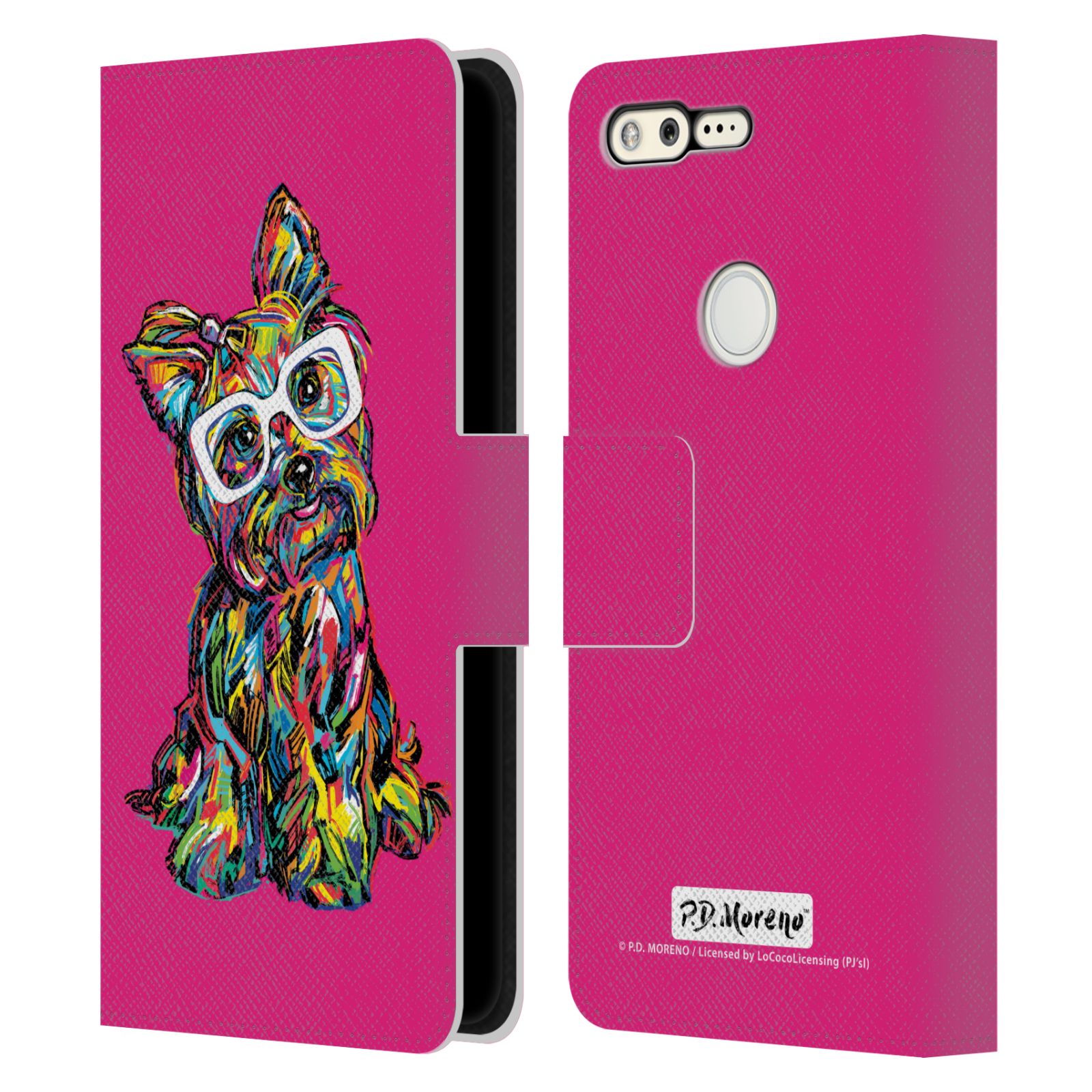 OFFICIAL P.D. MORENO DOGS LEATHER BOOK WALLET CASE COVER FOR GOOGLE PHONES - Picture 20 of 20