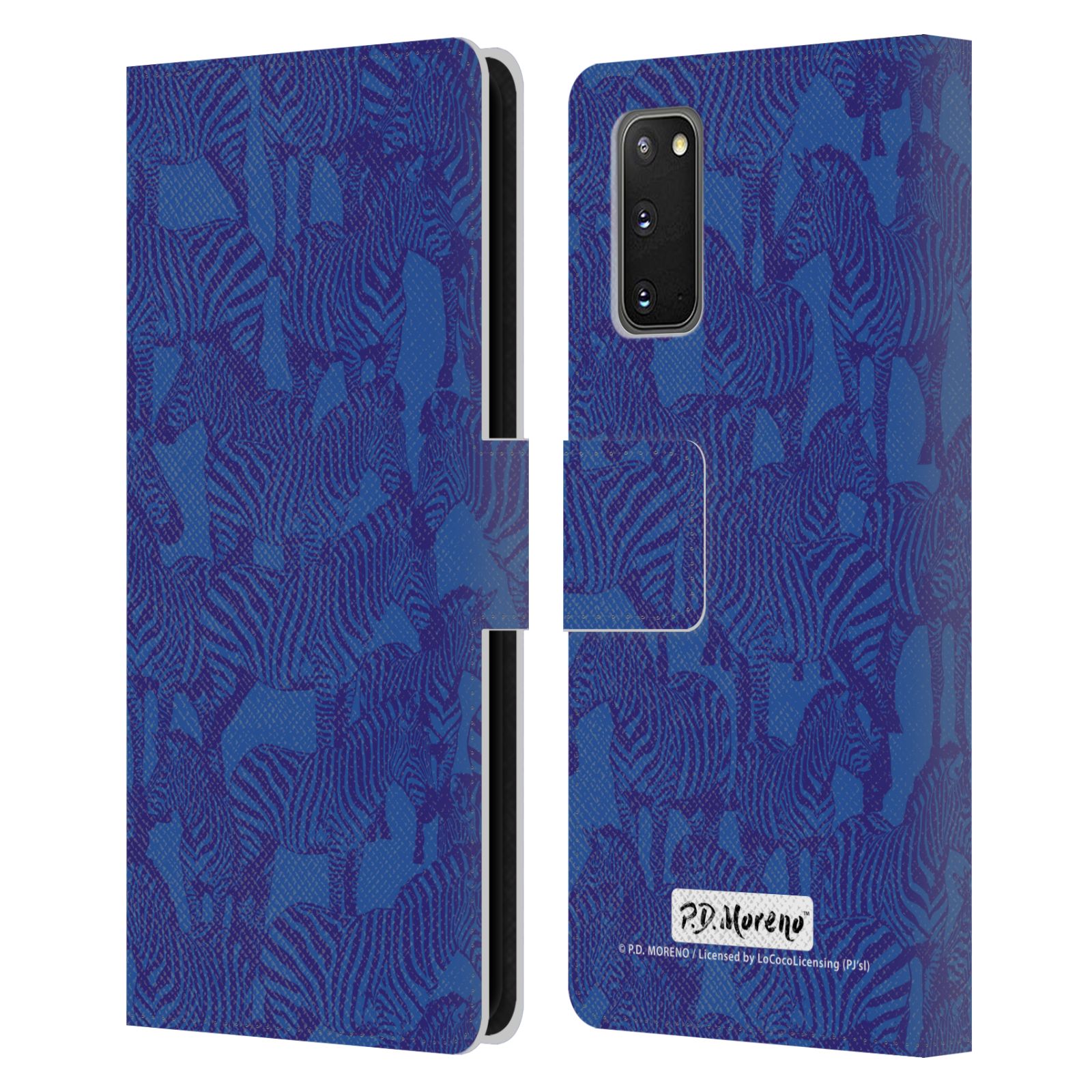 OFFICIËLE P.D. MORENO PATRONEN LEDEREN BOOK COVER VOOR SAMSUNG TELEFOONS 1 - Afbeelding 13 van 13